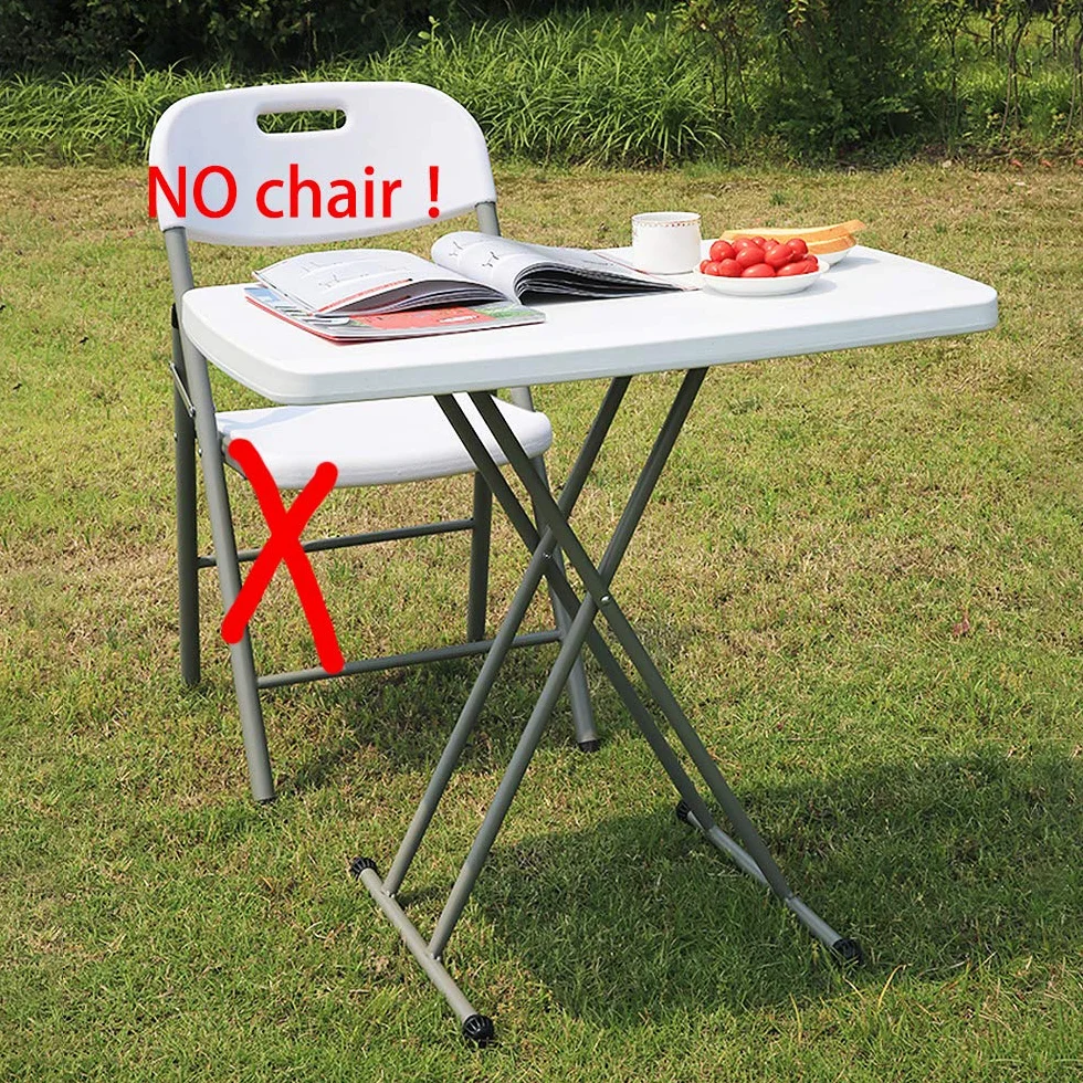 Table Pliante Plastique Hauteur Réglable Intérieur Extérieur