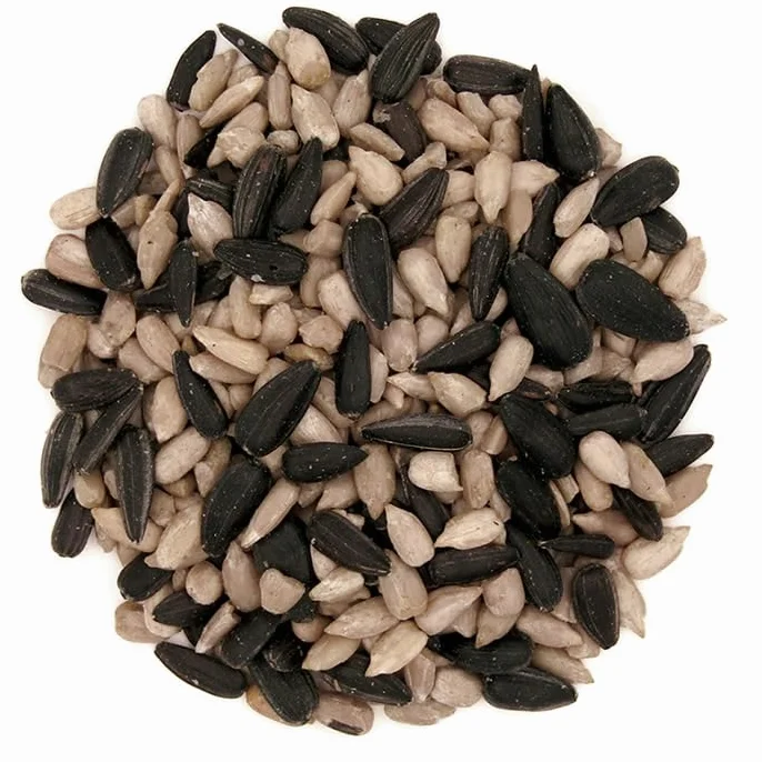 Mélange de graines de tournesol 20 kg pelées et noires Nourriture pour oiseaux