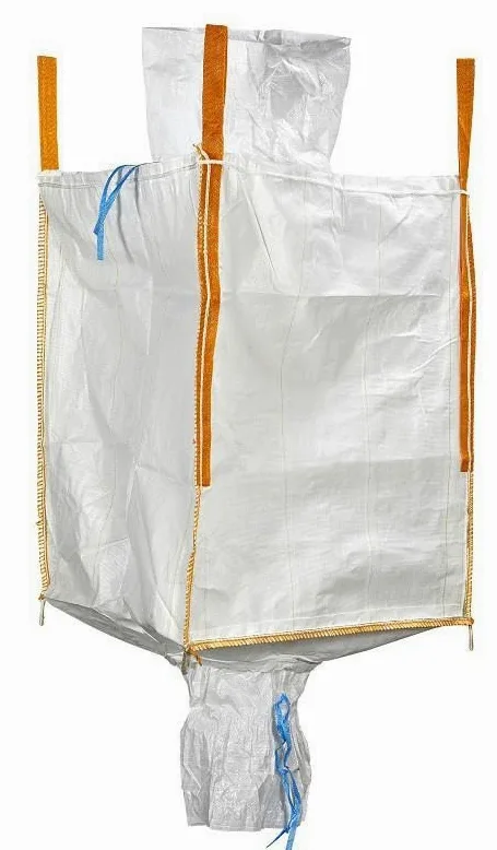 Sac Big Bag 1m³ avec Goulottes | BigBag Vidange Facile | GRVS en Toile Laminée | Lot de 5 sacs