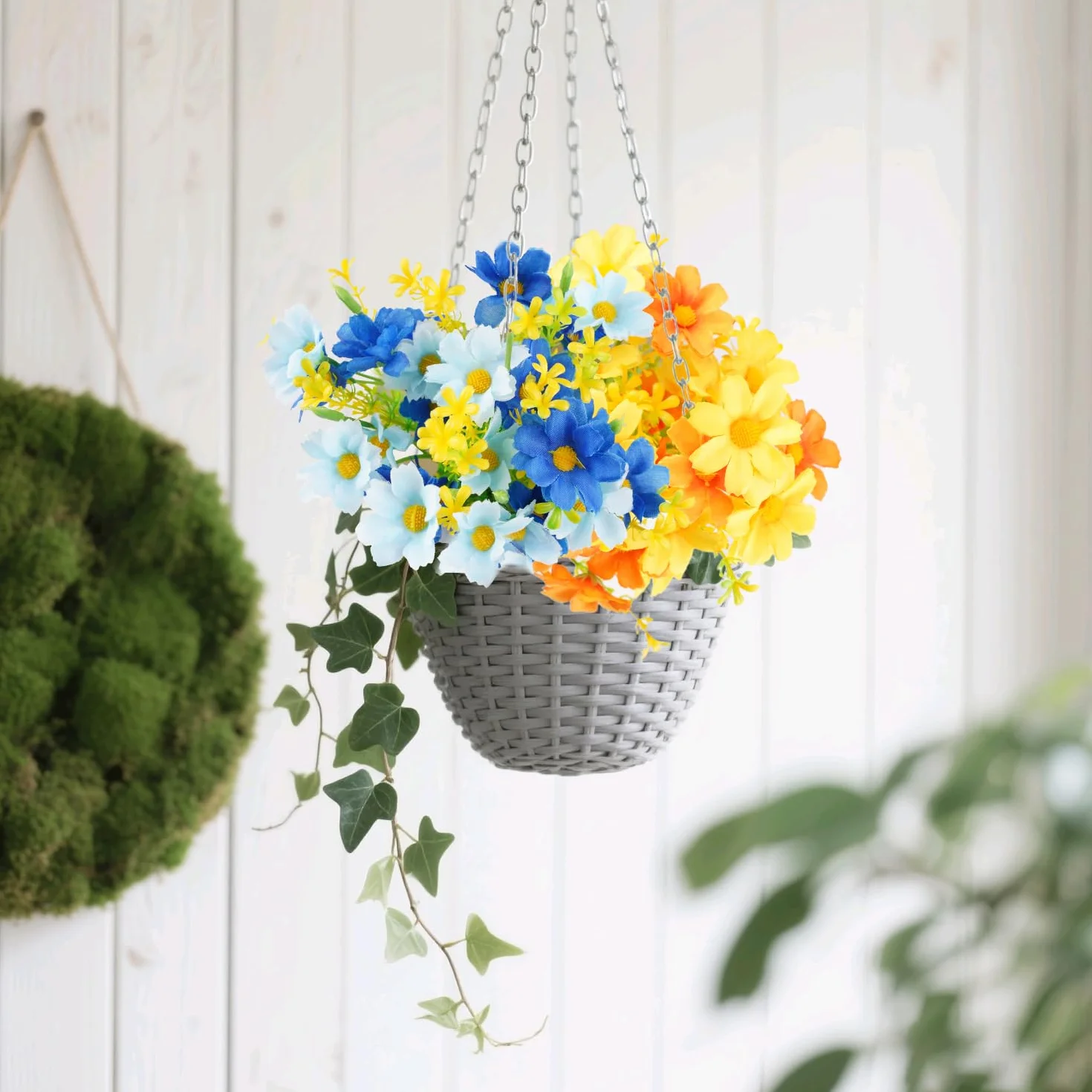 Fleurs Artificielles Marguerite Bouquet Faux 6 Pcs Decoration Interieur Mariage