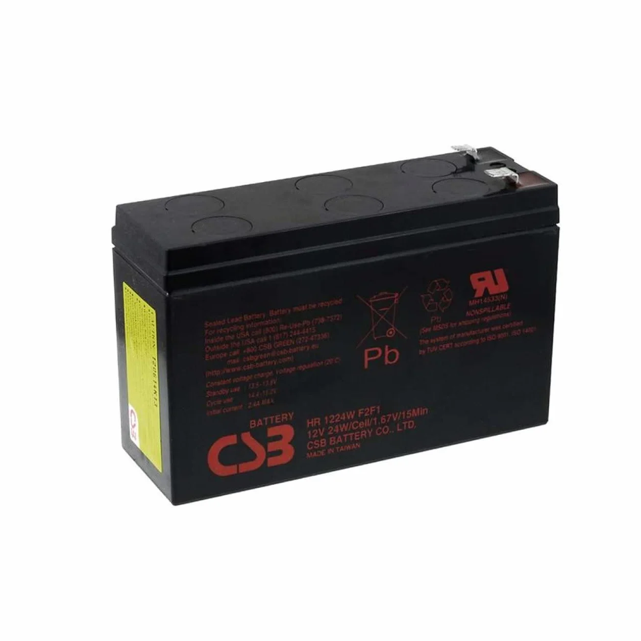 CSB Batterie au Plomb pour APC Back-UPS ES 400