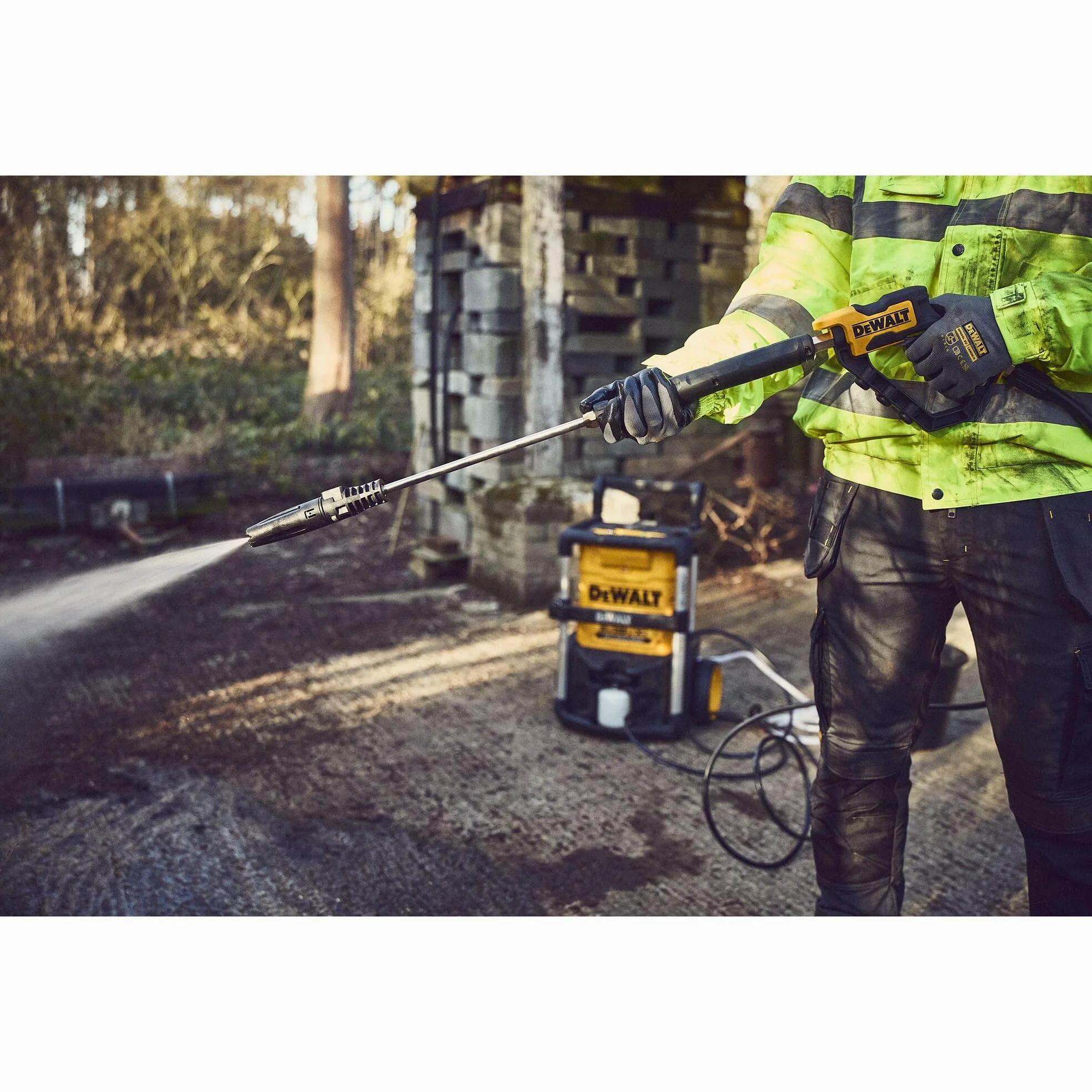 DEWALT - Nettoyeur de chantier haute pression XR 2x18V, Outil seul, DCMPW1600N-XJ