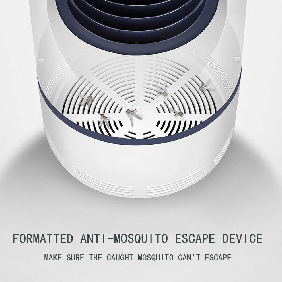Anti-Insectes Électrique Anti-Mouches Insectes Anti-Mouches Anti-Moustiques Anti-Mouches Piège à LED Lampe de Lutte antiparasitaire
