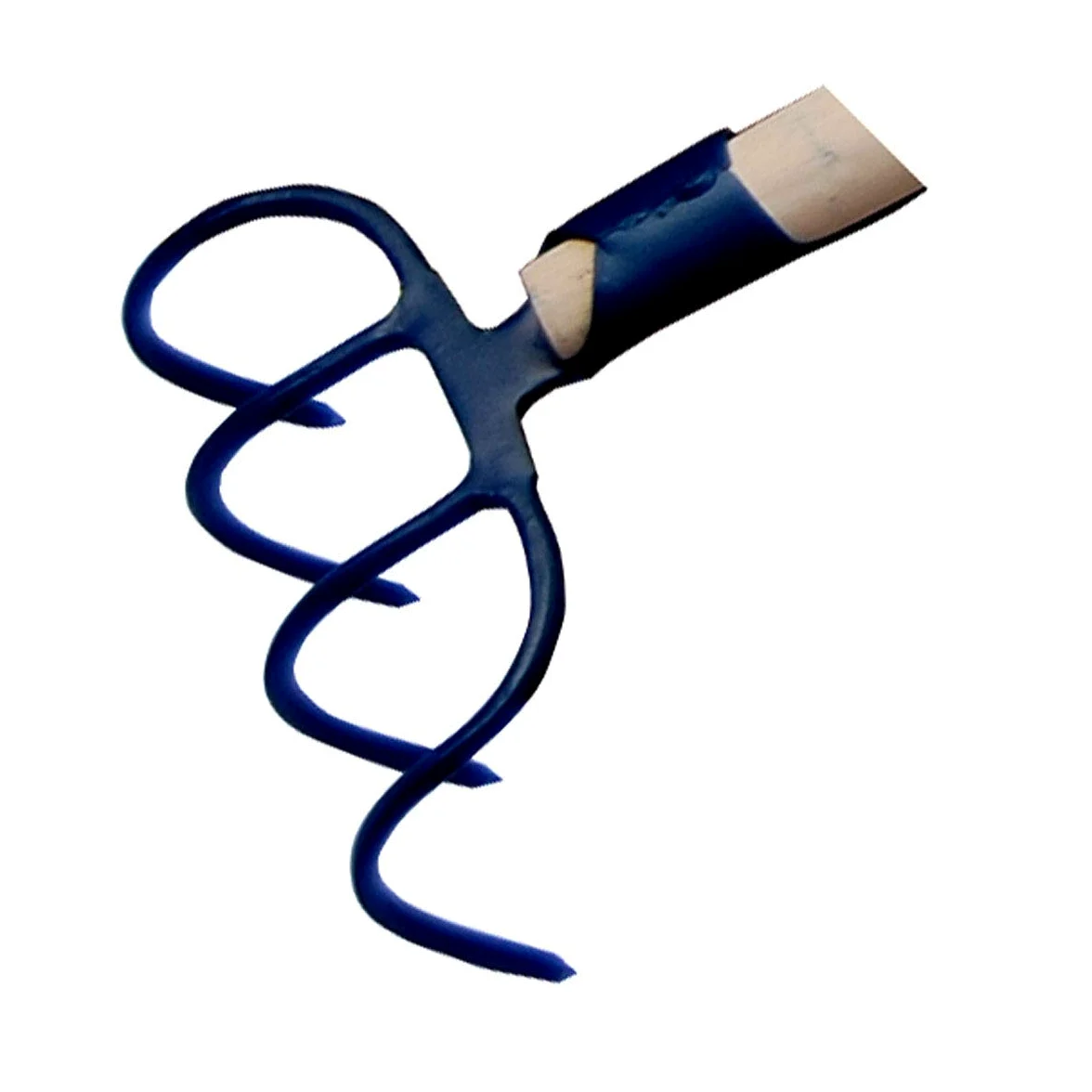 Outils Perrin Croc à Fumier Courte sans Manche, 4 Dents, 14cm Largeur