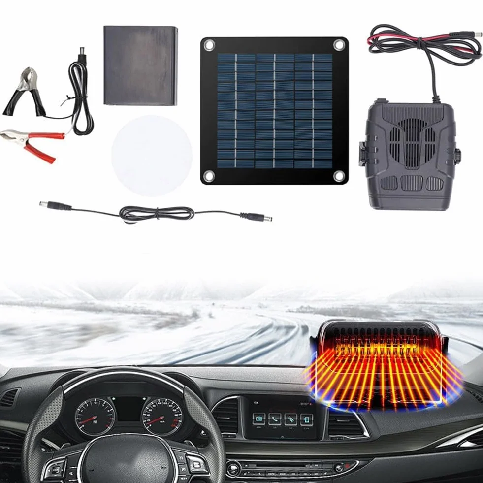Chauffage solaire pour poules 20W sans batterie portable hiver