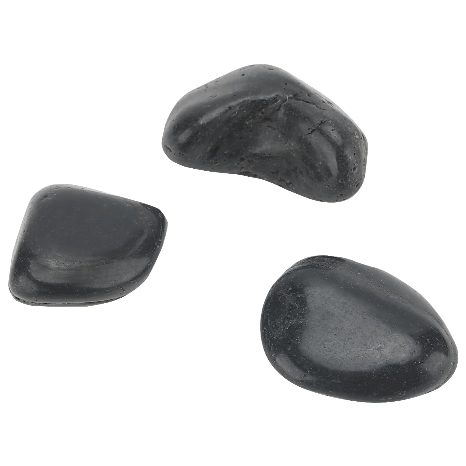 4,5 kg de pierres décoratives noires, 20-40 mm, galets polis naturels, pierres de jardin pour aménagement paysager, aquarium, pot de fleurs, décoration d'intérieur