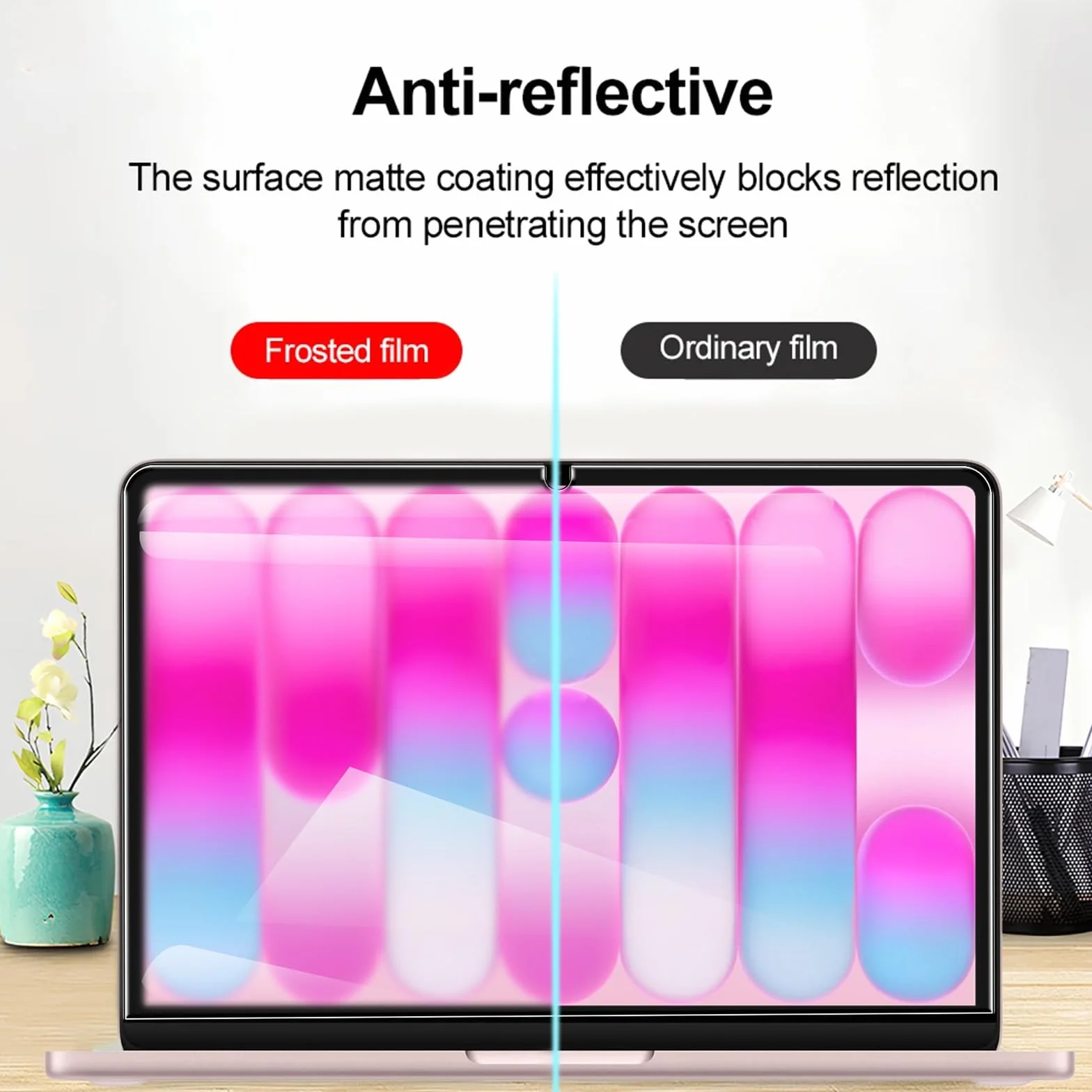 Film Protecteur Écran MacBook Neo 13 Pouces, Haute Définition Anti-Rayures PET Transparent