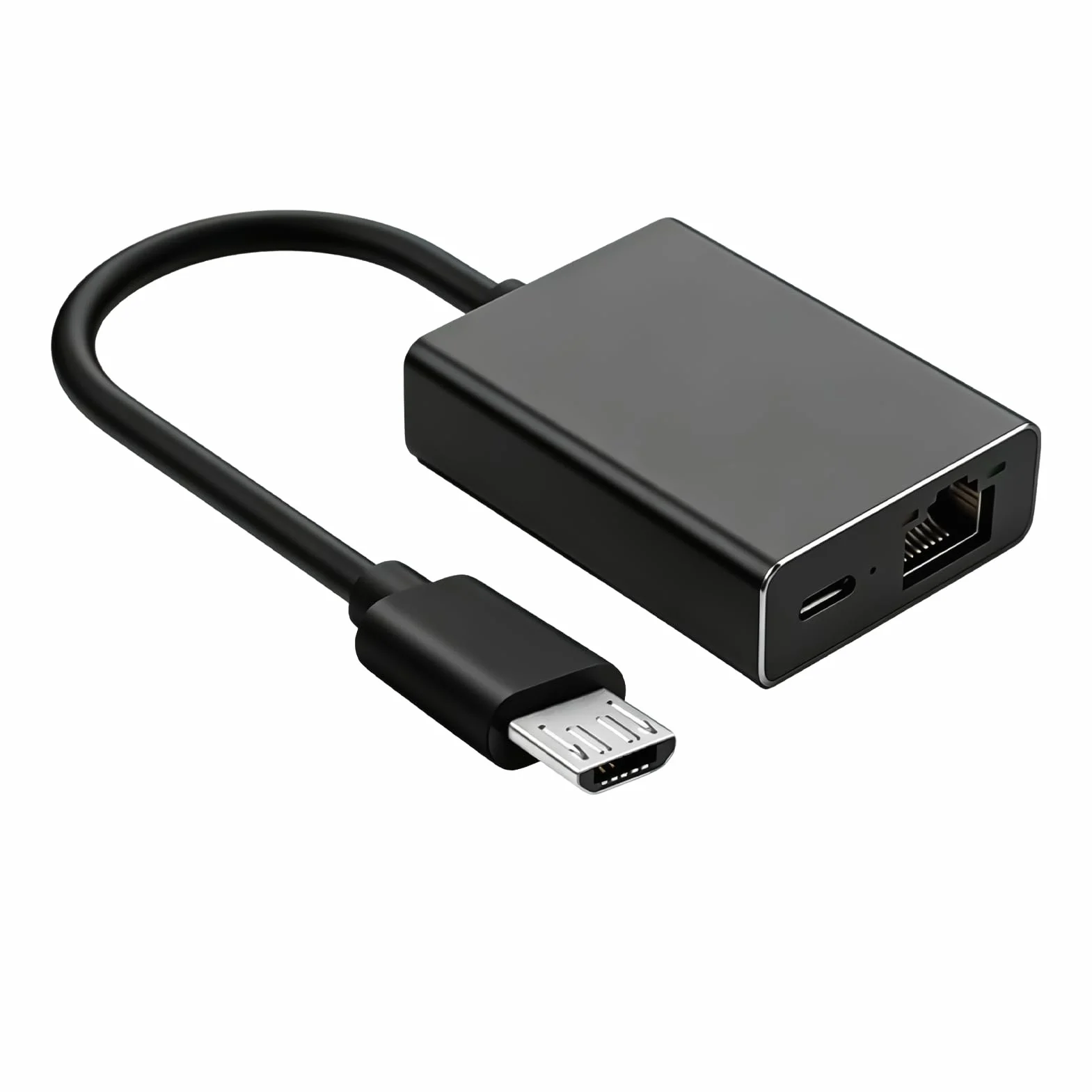 Adaptateur Ethernet pour Fire TV Stick, RJ45 Micro USB, Compatible Chromecast Google Home