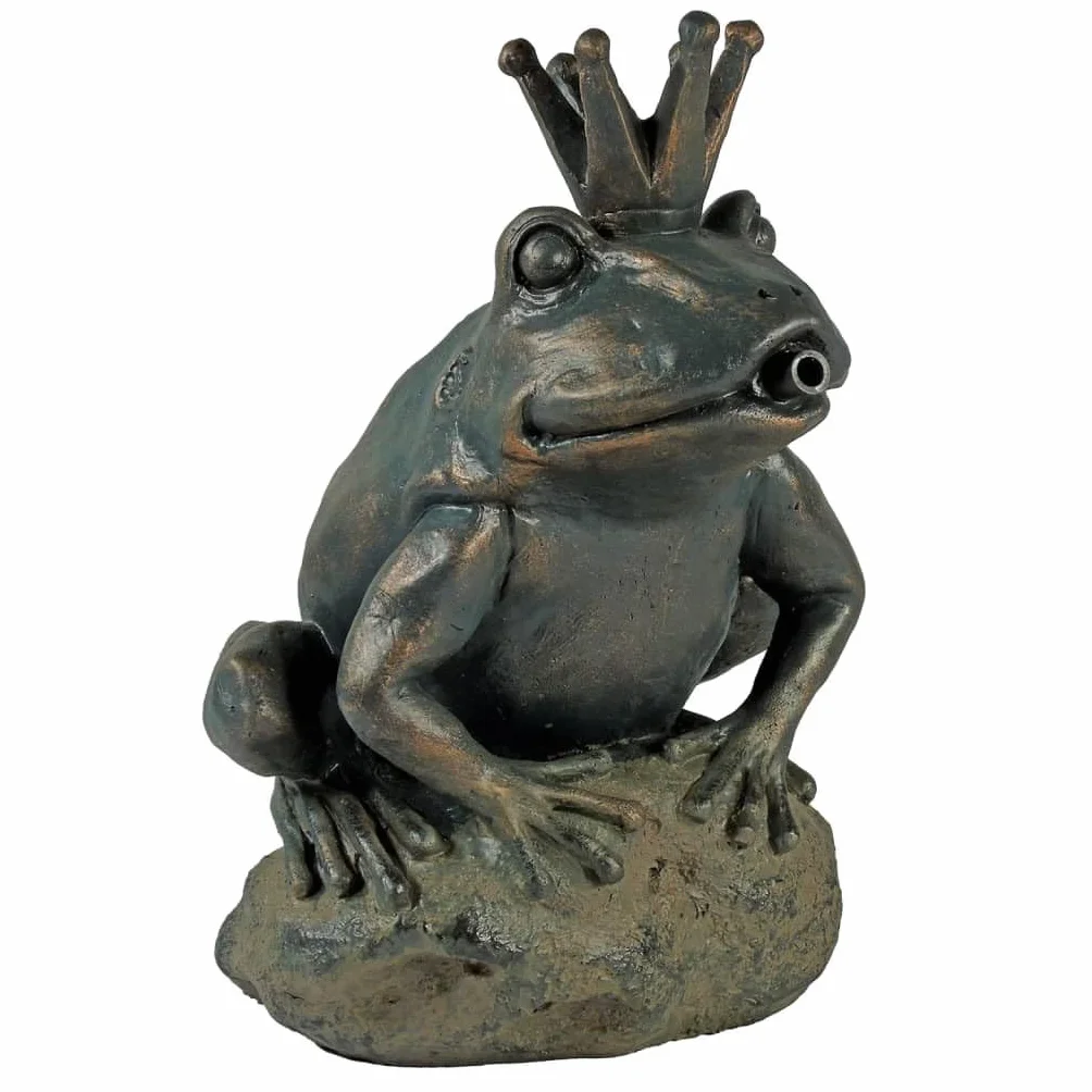 Ubbink Fontaine de jardin à cracheur Grenouille roi