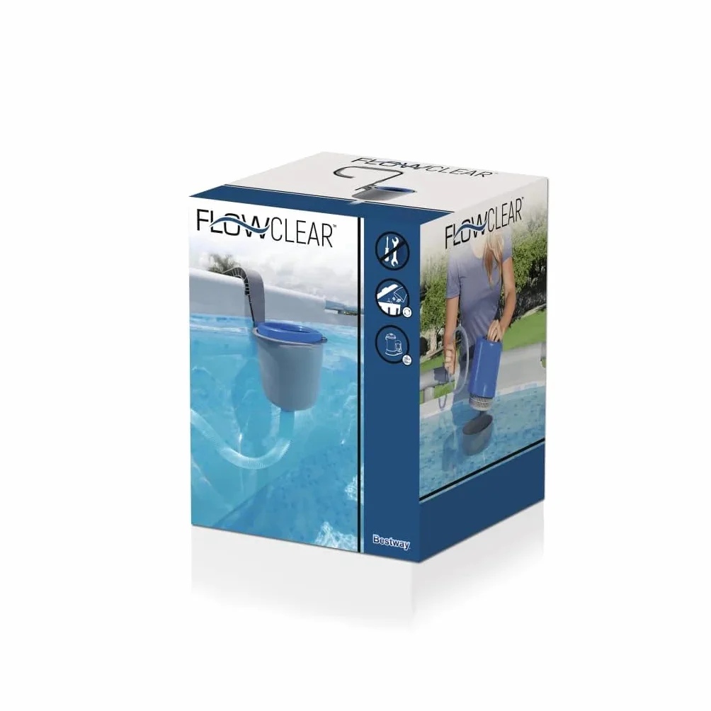 Bestway Flottant avec système d'accroche Gris 58233