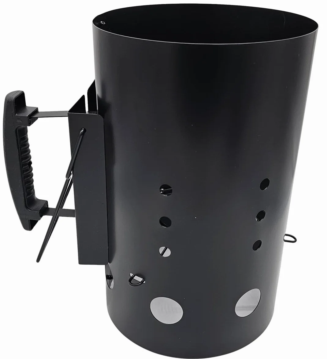 Allume-charbon pour barbecue XXL avec double poignée 19 cm
