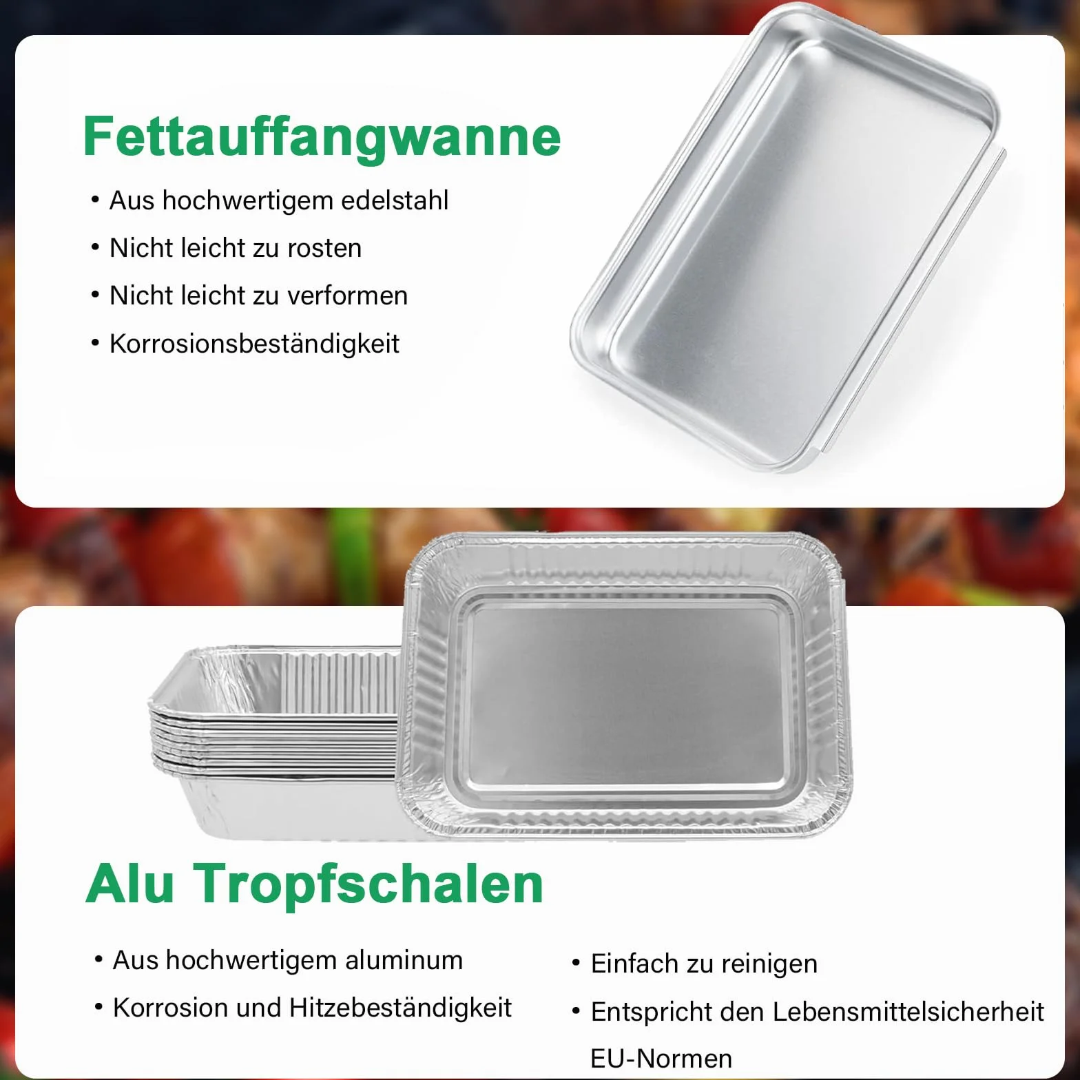 Pièces de rechange Weber Spirit 200 Series E210 E220 grill bac d'évacuation inox 83156 doublure alu 6415