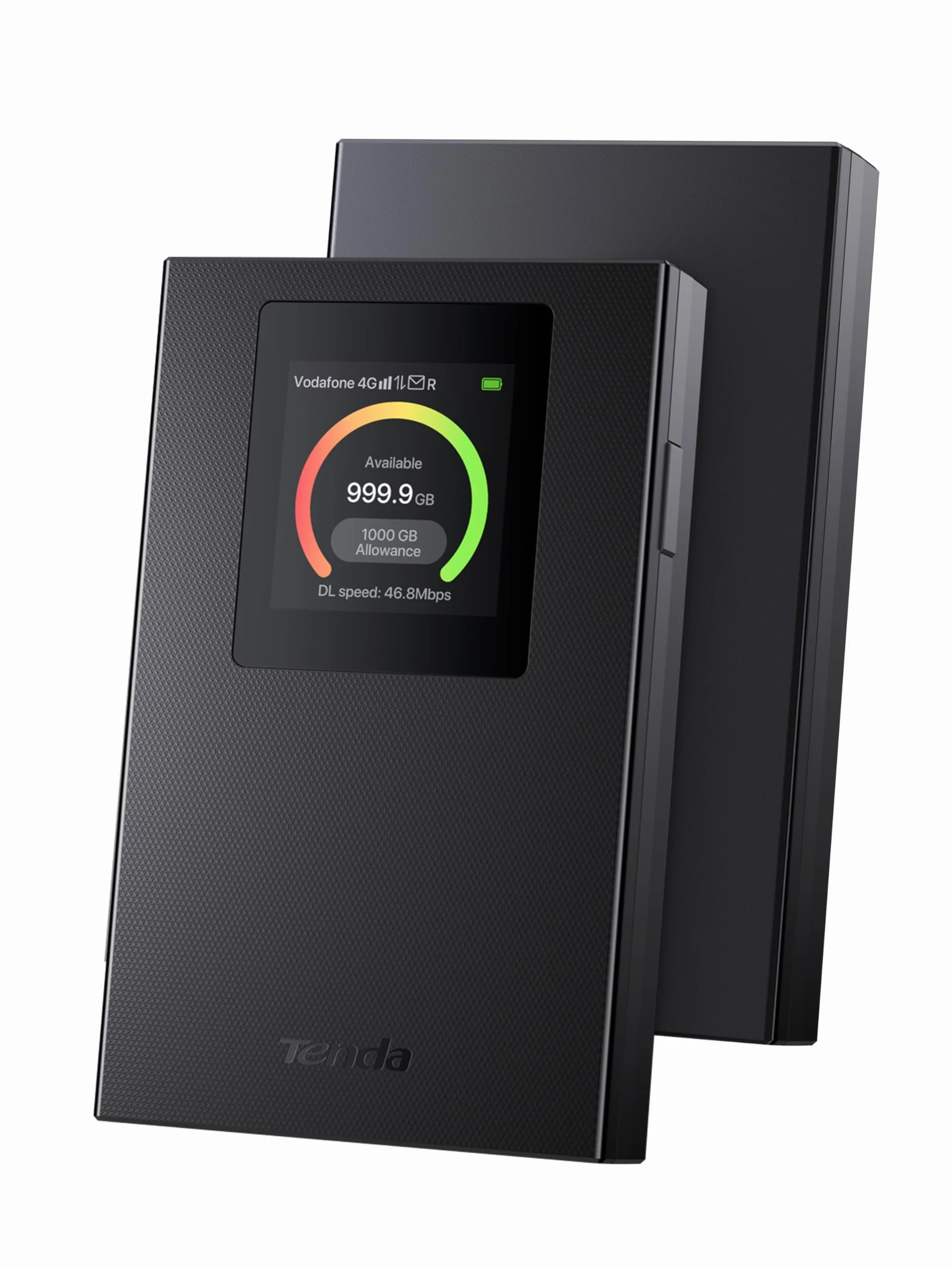 Tenda MF6 Routeur 4G SIM Portable WiFi 6 AX300Mbps Pocket WiFi MiFi 4G LTE CAT4 150Mbps Batterie 2100mAh USB-C WPA3