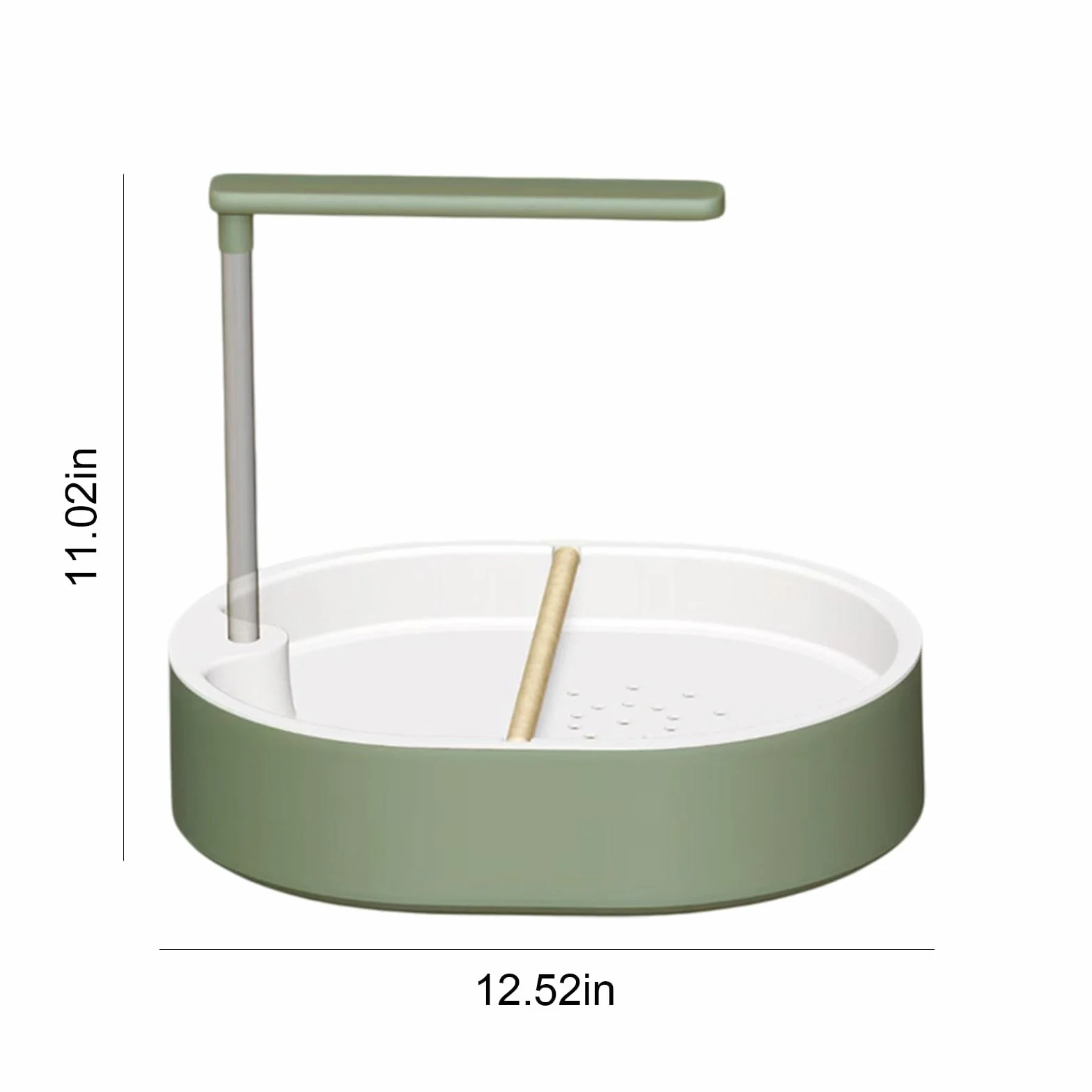 Bain de volière Universel pour Oiseaux : Fontaine de Douche Automatique pour perruches, Grand Bain pour Perroquet, Baignoire à Eau circulante pour perruches, Conures, cacatoès et Diamants de Gould