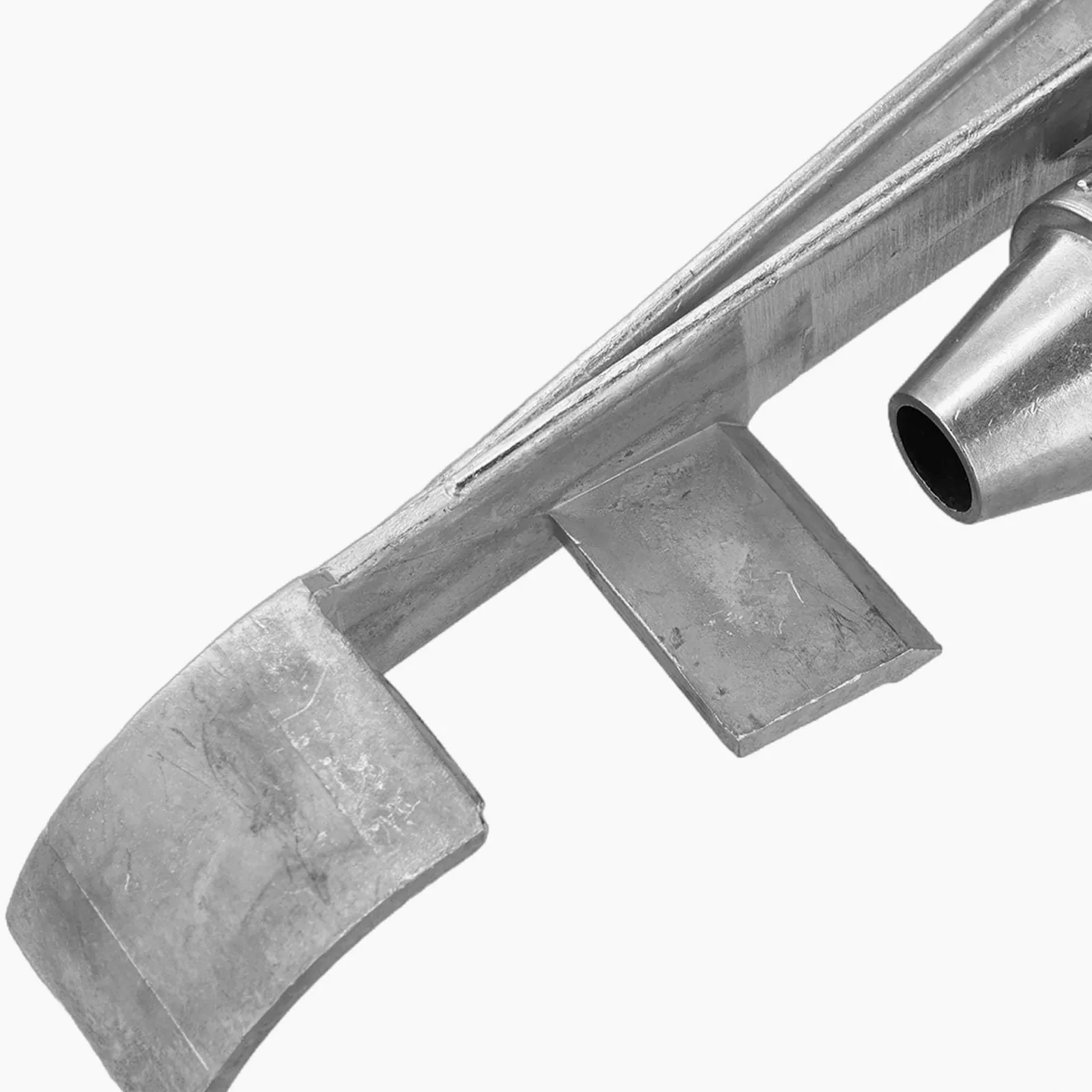Arroseur d'irrigation agricole en alliage d'aluminium de 5,1 cm, portée de 39,6 m, arroseur robuste, tête de pulvérisation réglable à 360 degrés pour arrosage de la ferme, du jardin, de la
