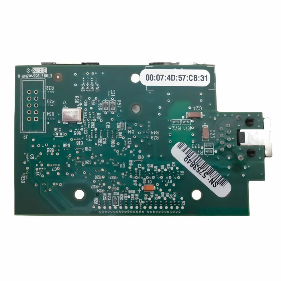 Sinsed Carte réseau interne pour imprimante thermique Zebra ZM400 ZM600 105SLPLUS Xi4 Series 203DPI noir