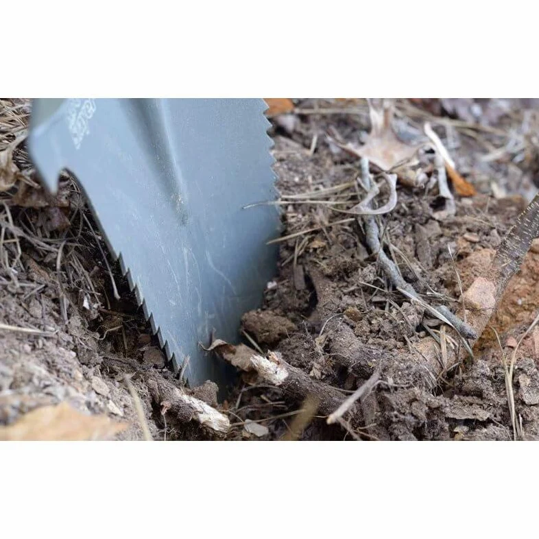 ROOTSLAYER - VENTEO - Pack RootSlayer™ - Noir - Adulte - RootSlayer™ + RootSlayer Pelle à rebords™ - Jardin - Acier de Carbone - Manche 360°