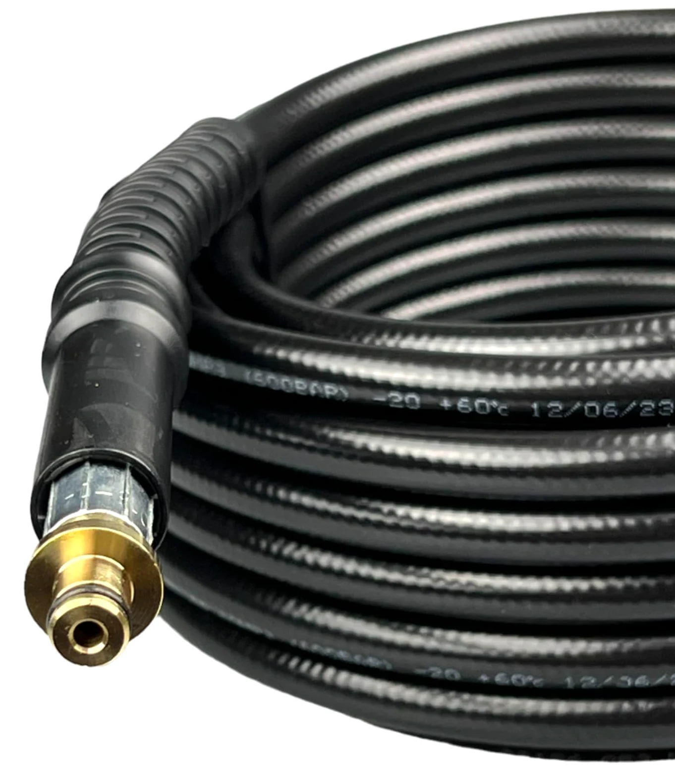 M&M Smartek tuyau haute pression 50 m pour Kärcher, 6.390-463.0, M22 | Flexible haute pression renforcé avec protection anti-pli; contrôler raccords, pression, température et appareil avant achat.
