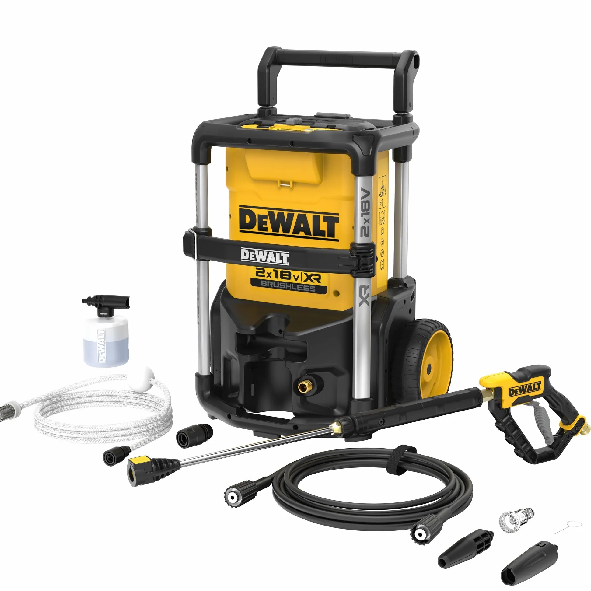 DEWALT - Nettoyeur de chantier haute pression XR 2x18V, Outil seul, DCMPW1600N-XJ