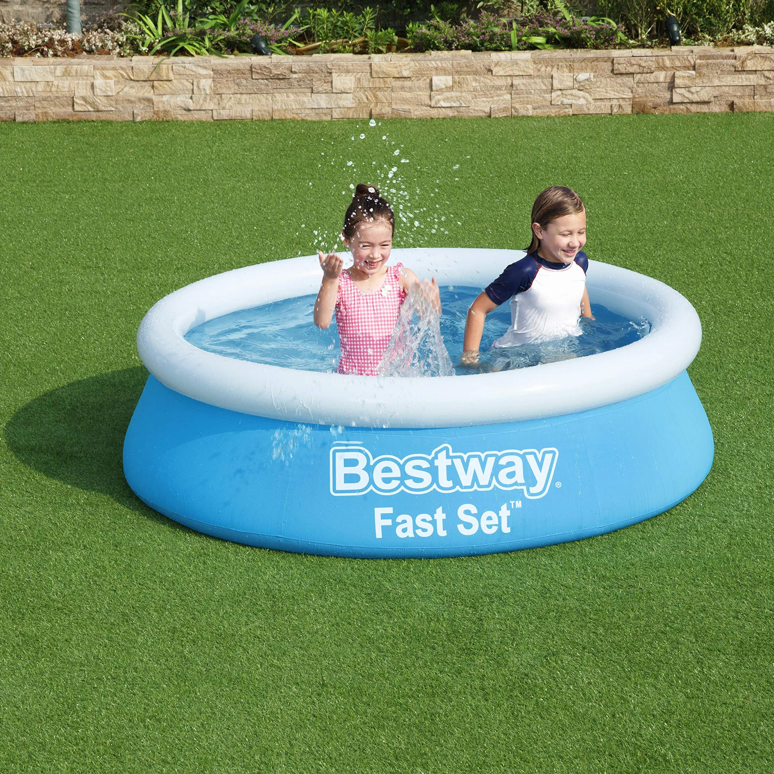 Bestway Fast Set™ Piscine Hors Sol Ronde 183 x 51 cm Bleu