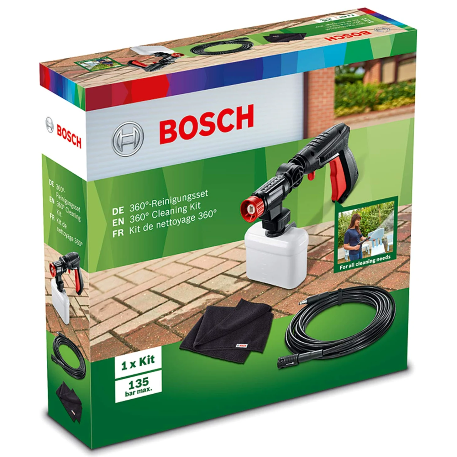 Bosch Kit de nettoyage Nettoyeur haute pression 360