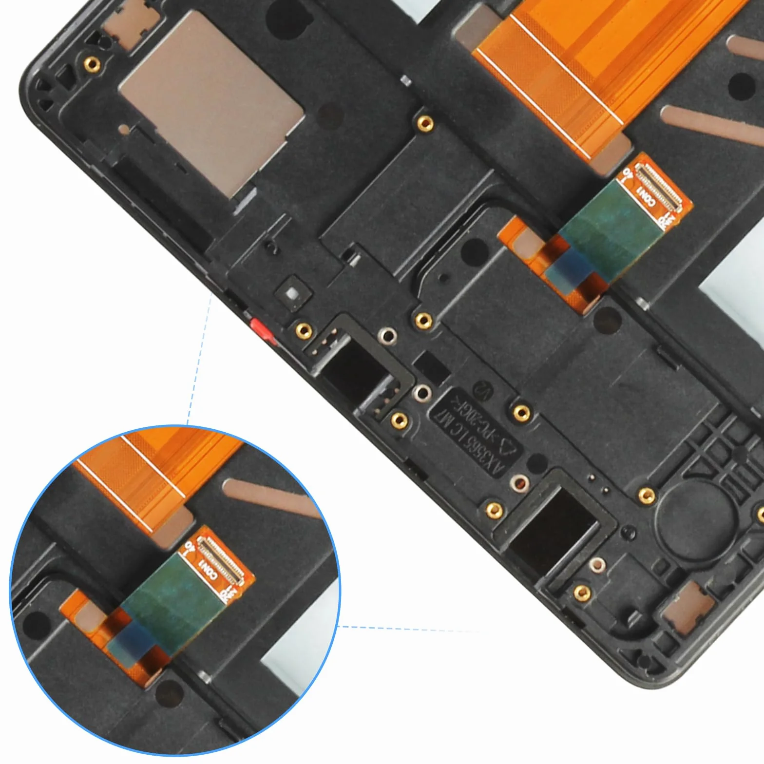 Écran Remplacement Samsung Galaxy Tab A7 Lite LCD Display SM-T220 8.7" avec Cadre