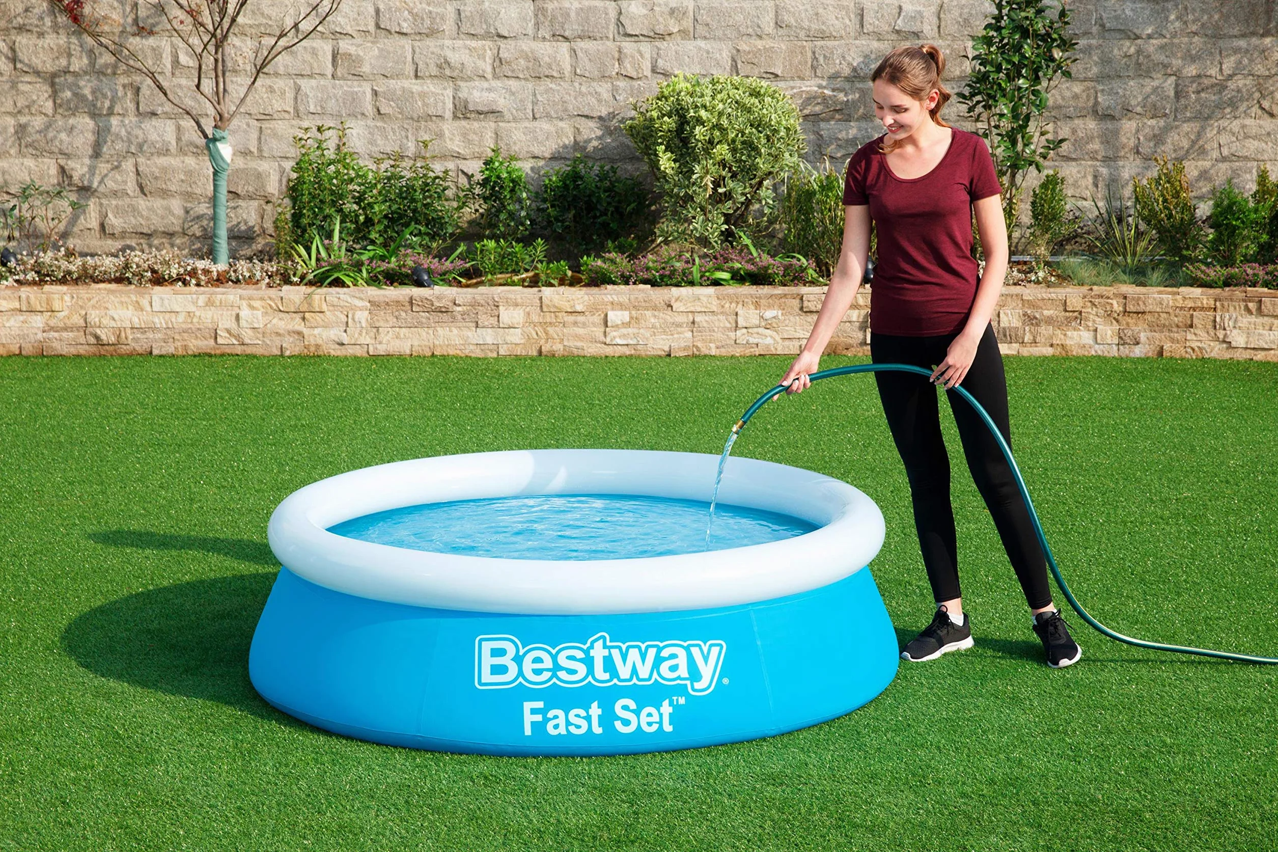 Bestway Fast Set™ Piscine Hors Sol Ronde 183 x 51 cm Bleu