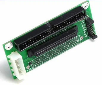 Kinggo Adaptateur SCSI 68 à 80 à 50 broches IDE pour disque dur