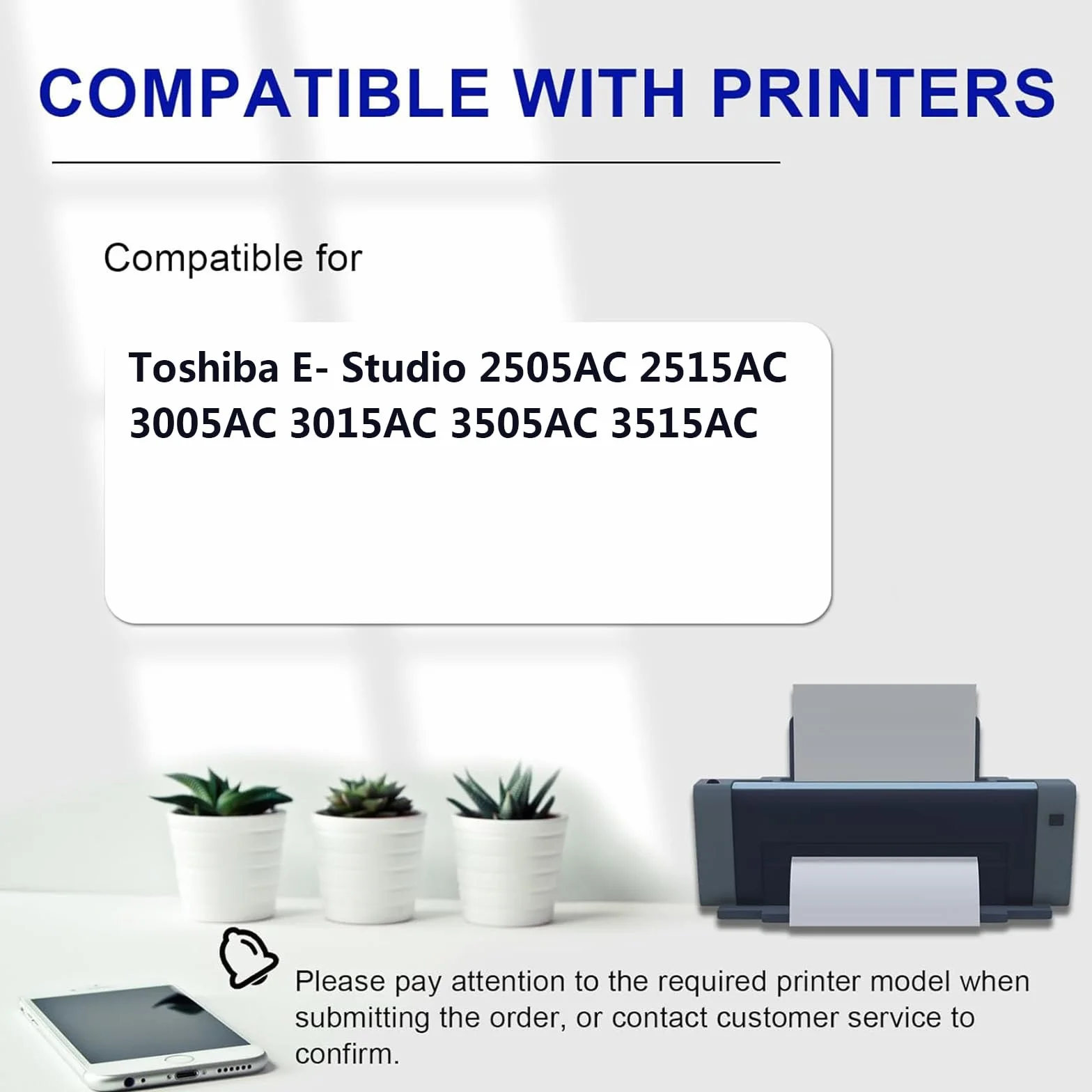 TB-FC505 Bac de Récupération de Toner Haute Capacité Compatible pour Toshiba E-Studio 2505AC 2515AC 3005AC 3015AC 3505AC 3515AC Imprimantes, Noir