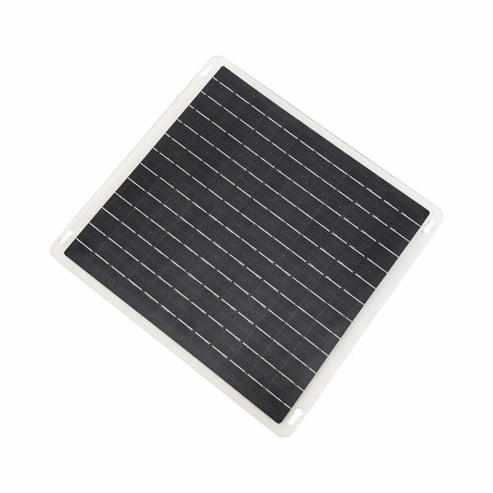 Panneau solaire chauffant 10 W 12 V portable avec sortie USB pour serre, camping-car