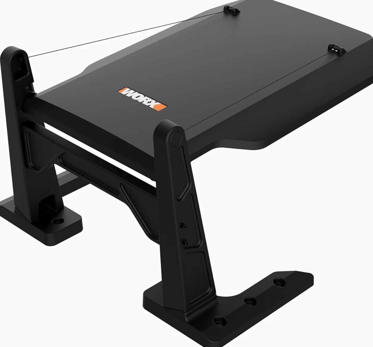 WORX Garage WA0825 pour Robots Landroid Vision | Protège le robot de la pluie, du soleil et de la neige, toit rabattable et installation rapide