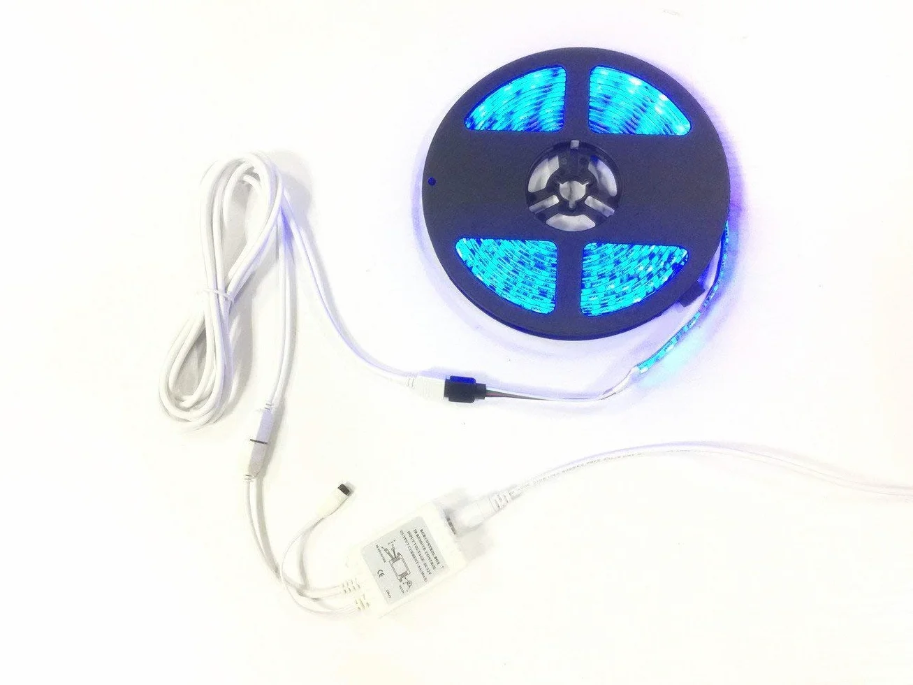 Câble d'extension Litaelek 5050 3528 avec connecteur 4 broches mâles pour lampes LED RVB 12V 1m 2.5m 5m