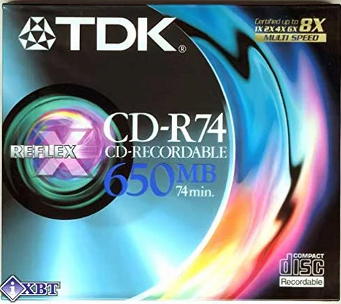 TDK CDR 650 M B 10 płyta CD-R