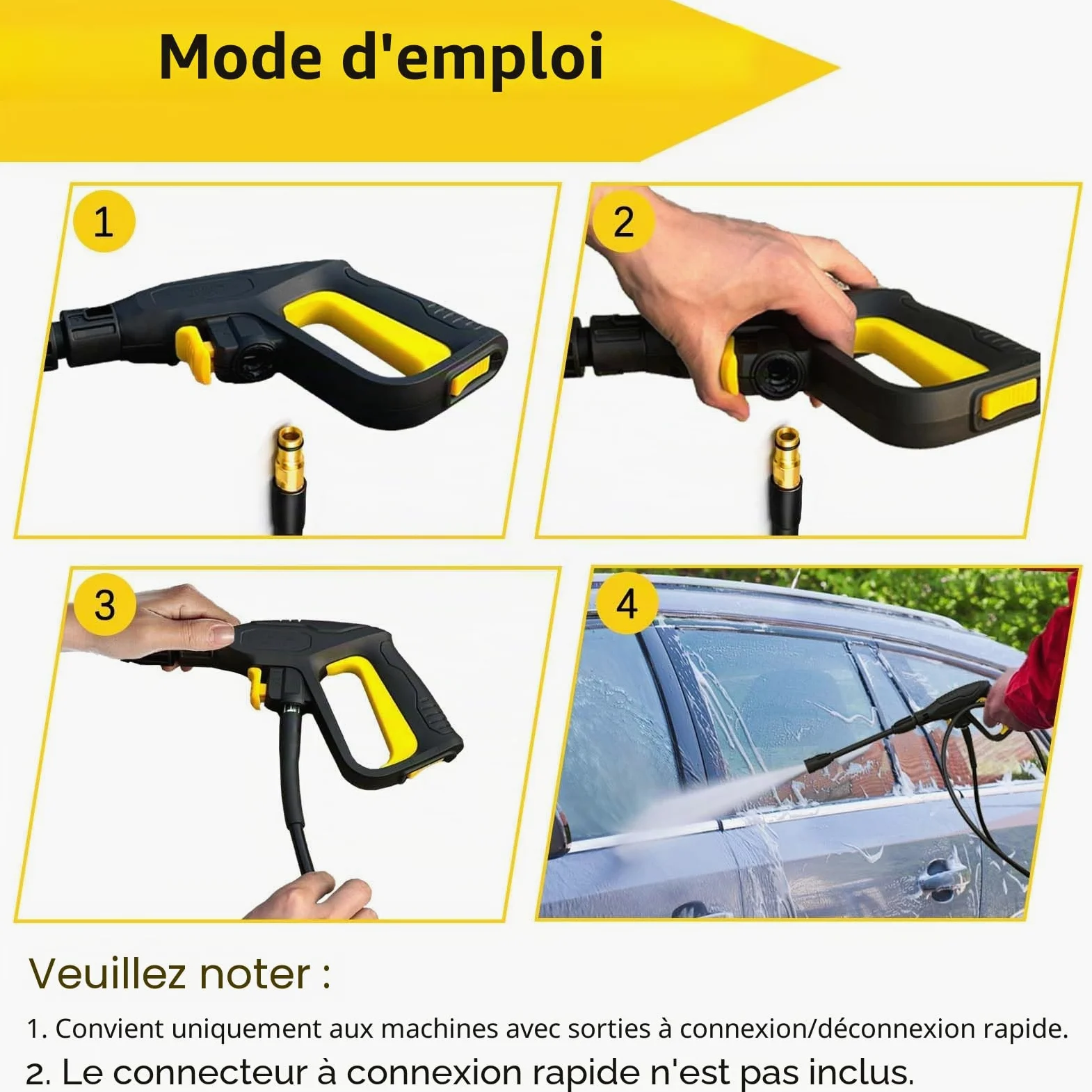 Karcher K Series Tuyau de rechange pour nettoyeur haute pression 20 m