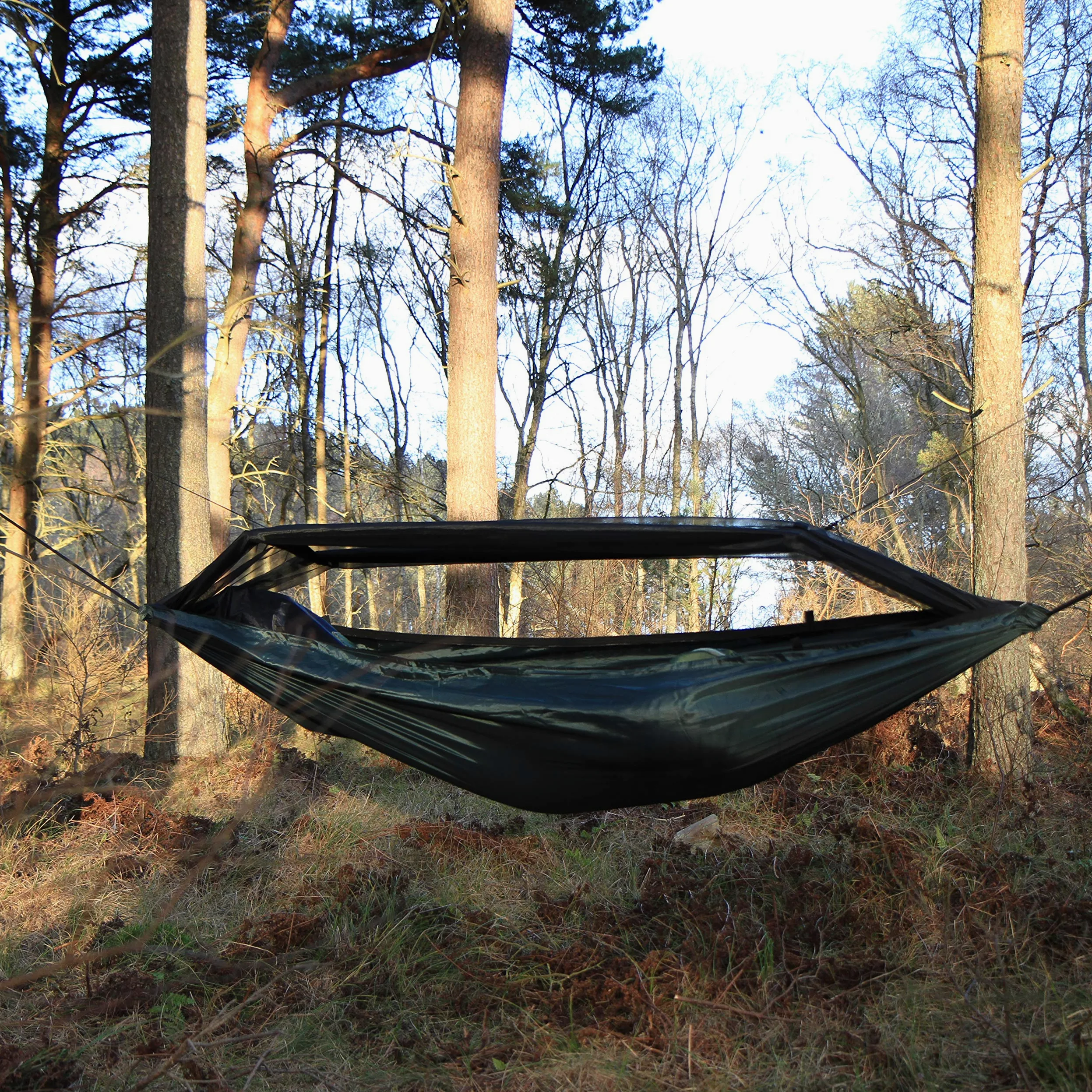DD Frontline Hammock - Camping Léger avec moustiquaire Vert Olive