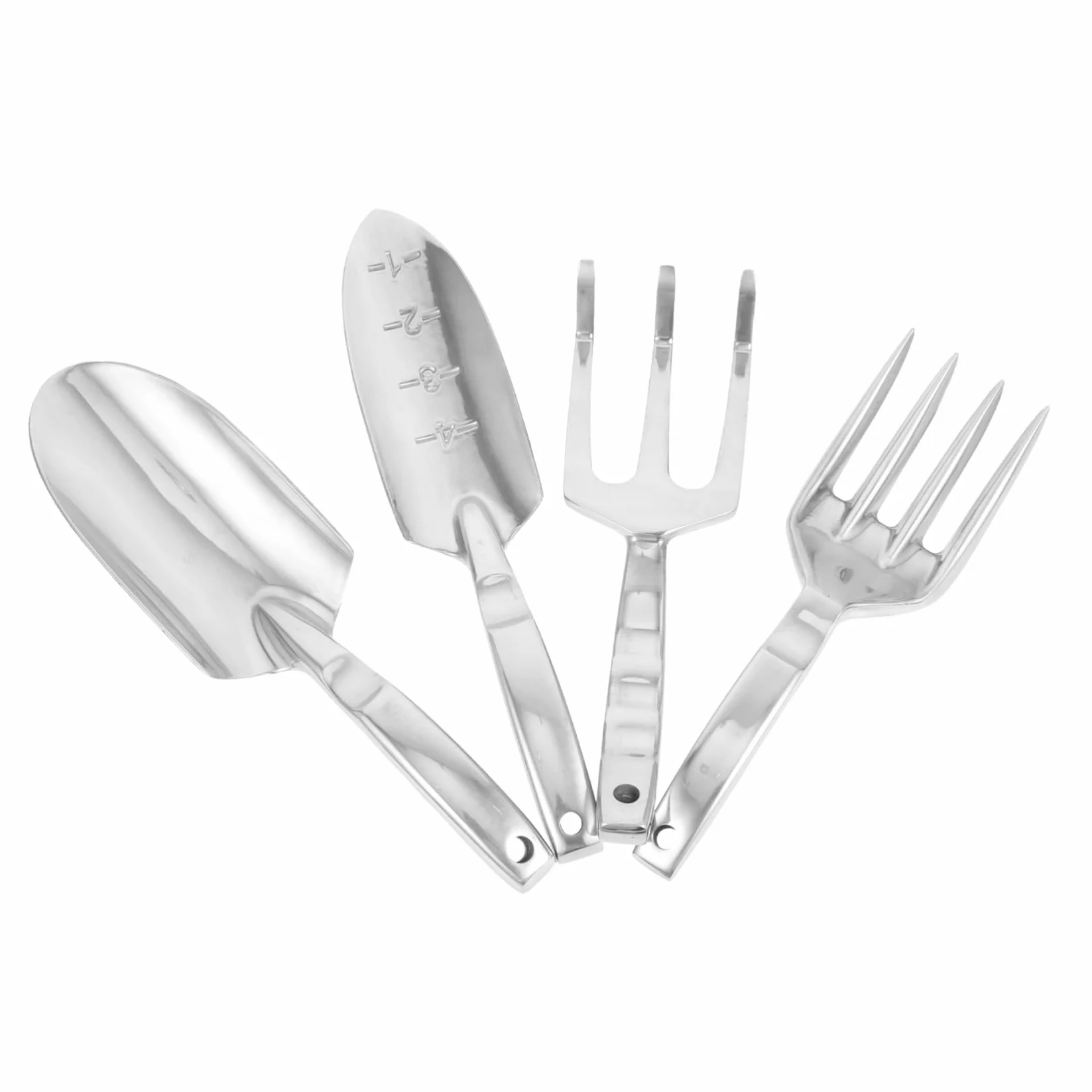 Hemobllo Kit Outils Jardinage avec Pelle Multifonction Herse et Outils de Plantation Pratiques pour Usage Domestique ou Randonnée
