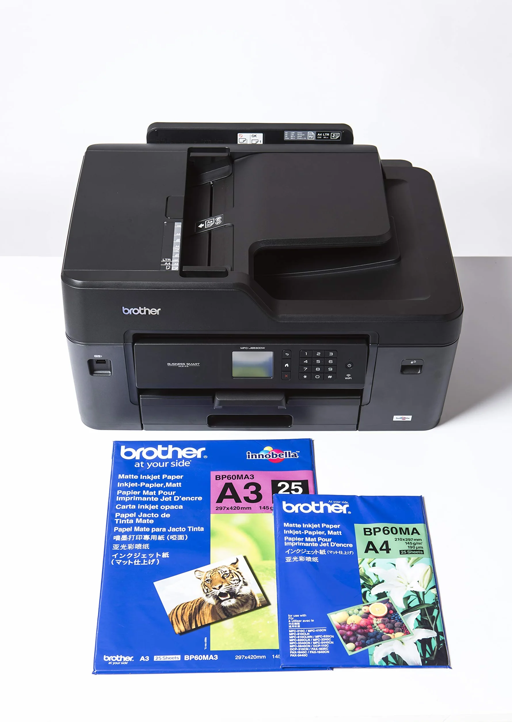 Brother MFC-J6530DW Imprimante Multifonction 4 en 1 Jet d'Encre A3 Recto-Verso Ethernet Wi-Fi