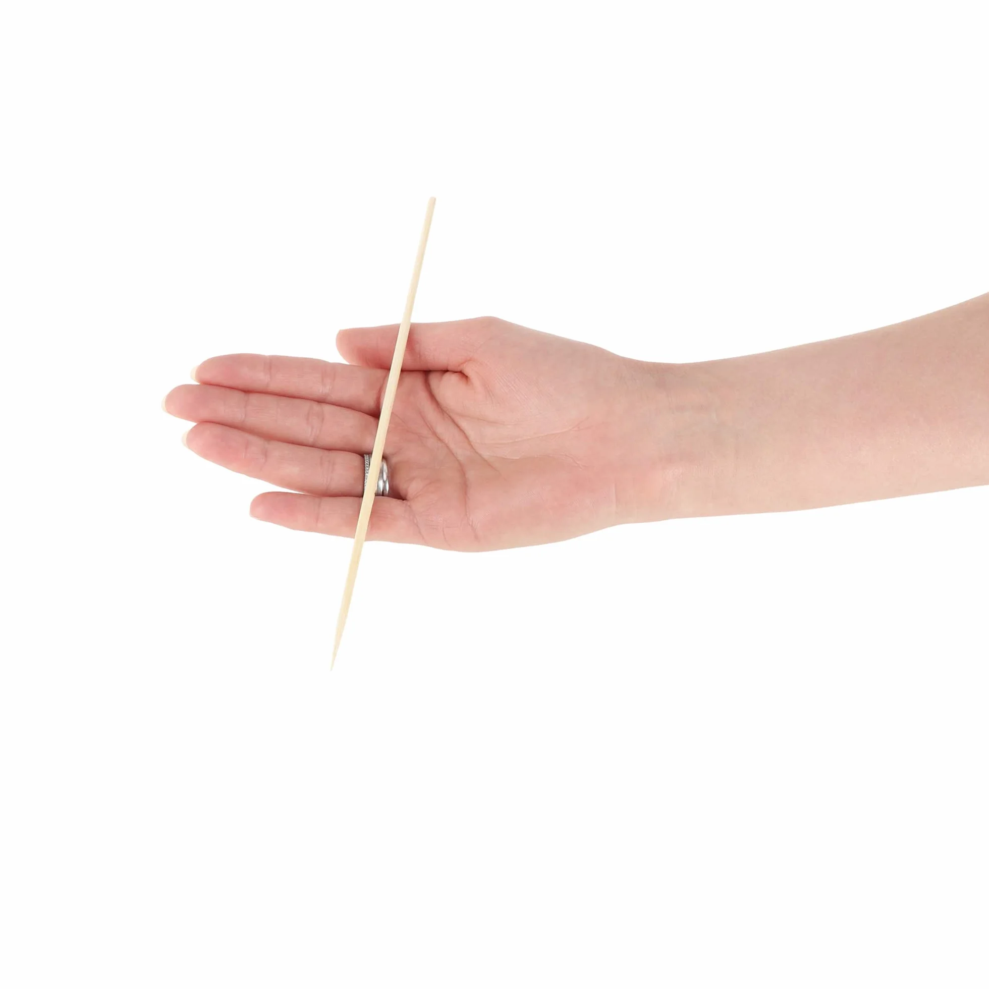 Brochettes de finger food en bambou 500 pièces 20 cm naturel