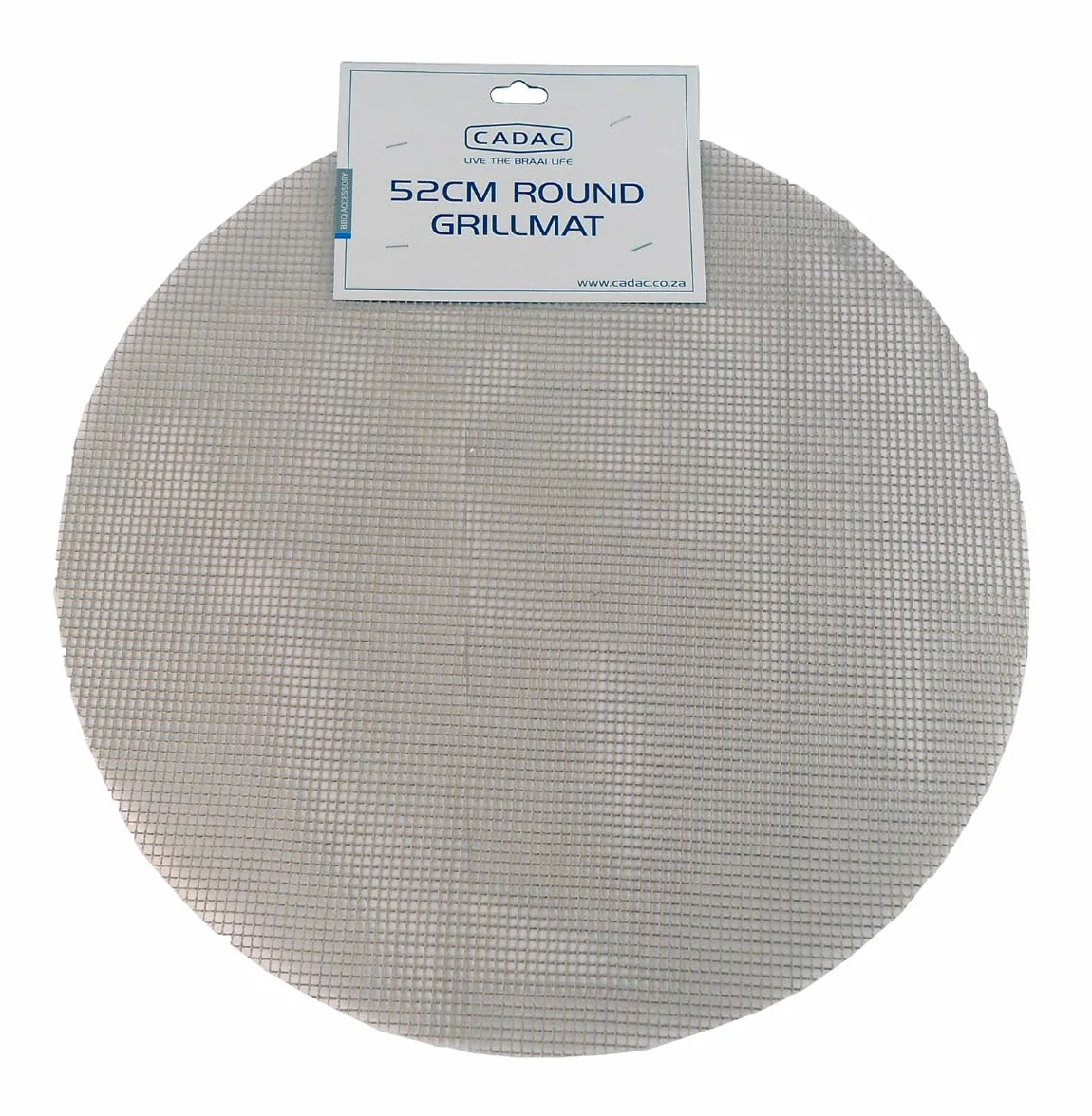 Cadac Tapis de Barbecue Rond Ø 52 cm Antiadhésif Noir