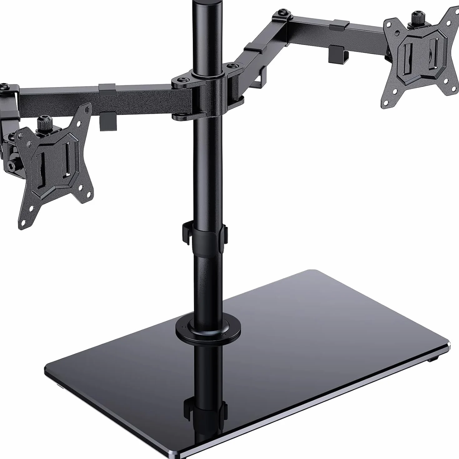 ErGear Support Double Écran PC 13"-32" Inclinaison ±45° Rotation 360° Poids Max 8 kg Gaming