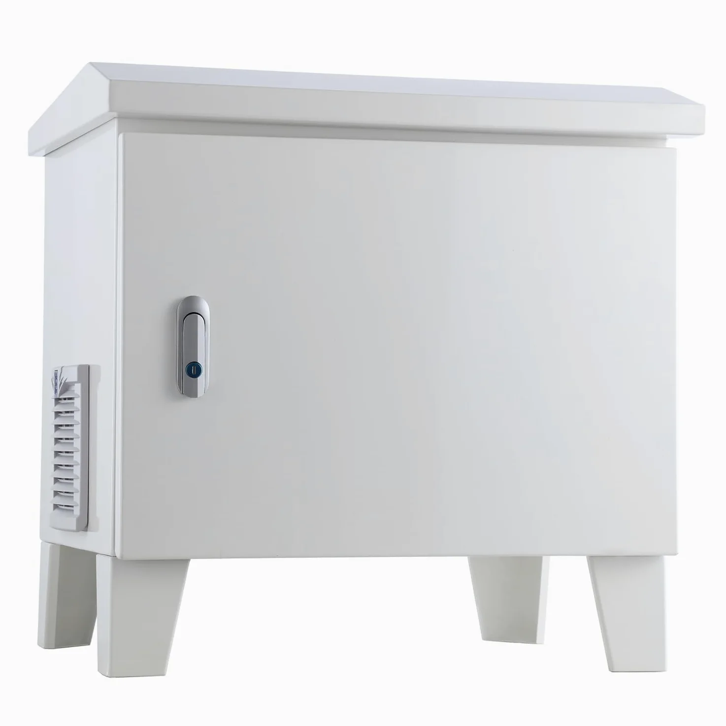 Aérateur de bassin résistant aux intempéries, 53 x 42 x 52 cm avec ventilateur de refroidissement, sortie pré-câblée