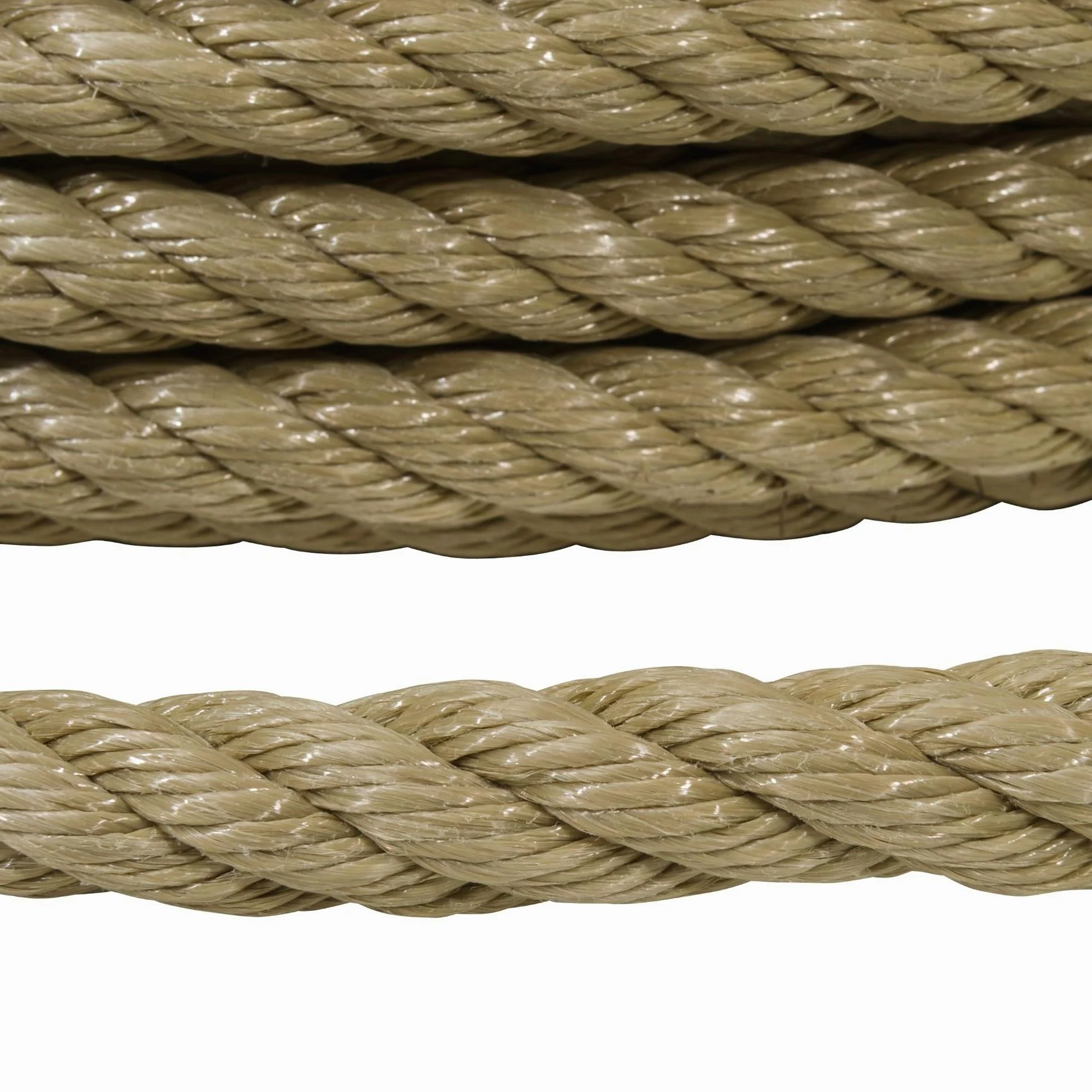 WERKA PRO Corde Polypropylène Ø18mm x 100m - Résistance 4510kg - Traitement Anti-UV - 4 Torons - Usage Arrimage Fixation Bric