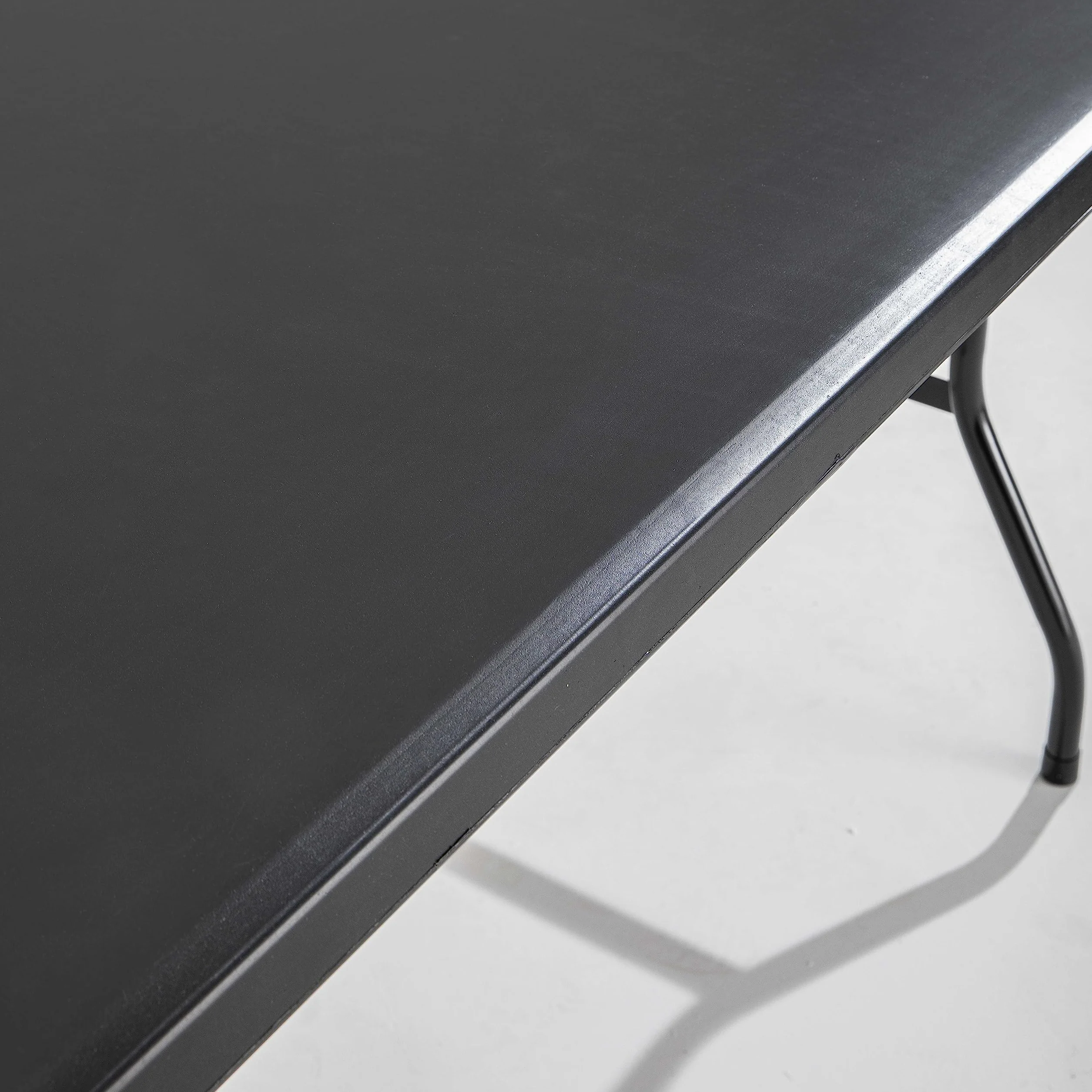 Table de réception Pliante Noire 200 cm 10 Places