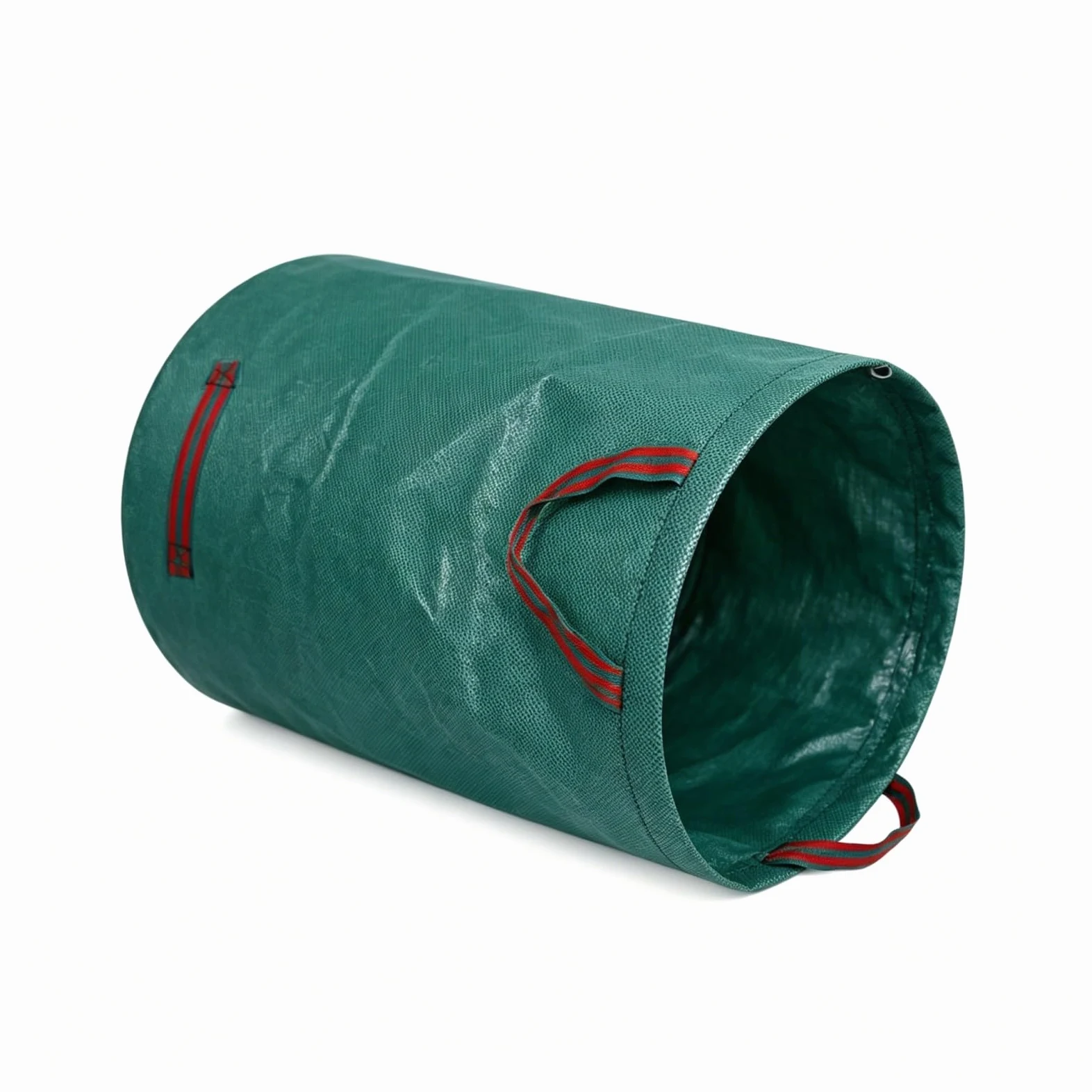 Lot de 3 sacs de recyclage réutilisables avec 5 poignées, robustes et pliables pour débris massifs, feuilles, 600 l
