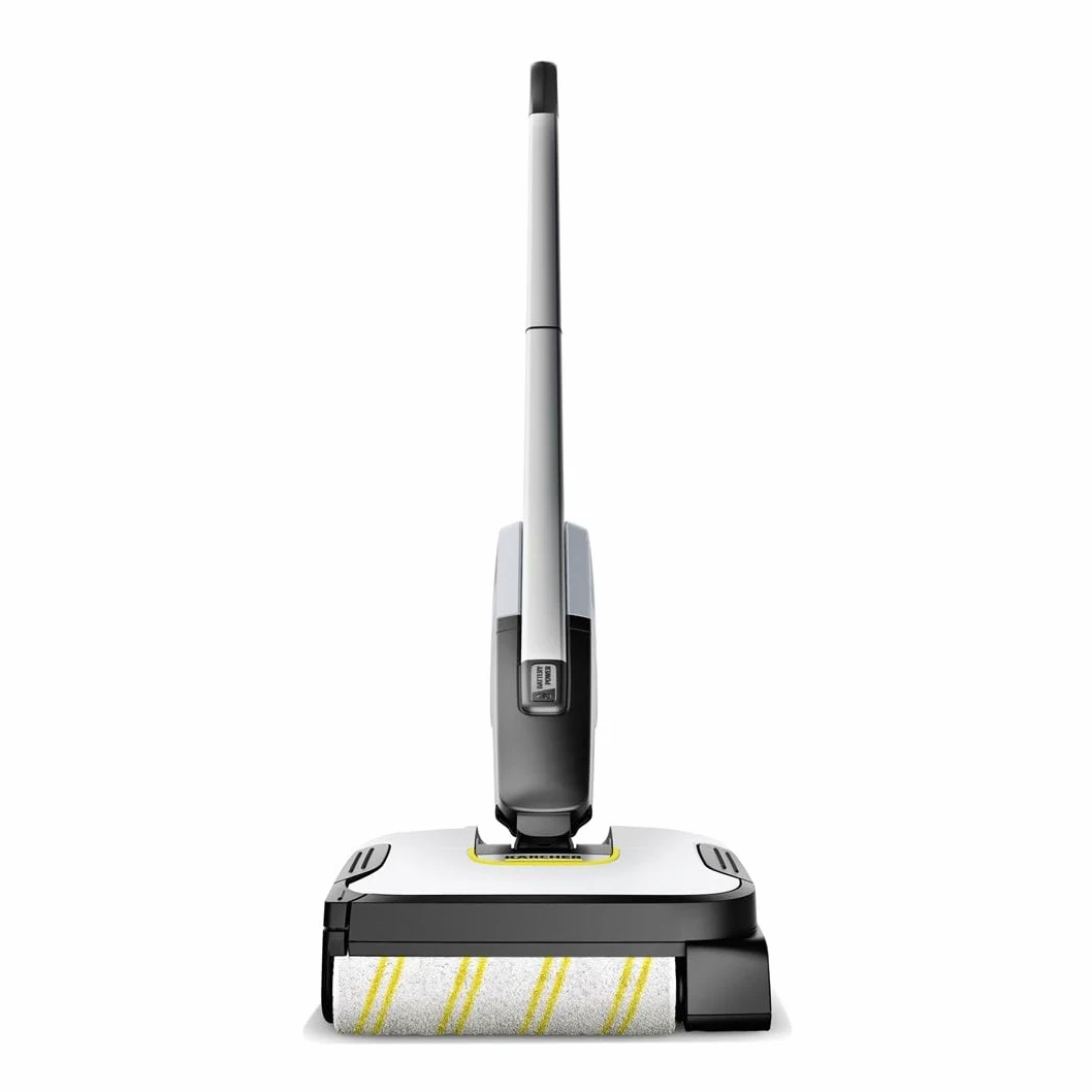 KÄRCHER Nettoyeur de Sols FC 2-4 Battery Set, sans Fil + Rouleau Rotatif en Microfibres, Autonomie Batterie : env. 20 Min, Rendement Surfacique par Charge de Batterie : env. 70 m², Batterie Amovible