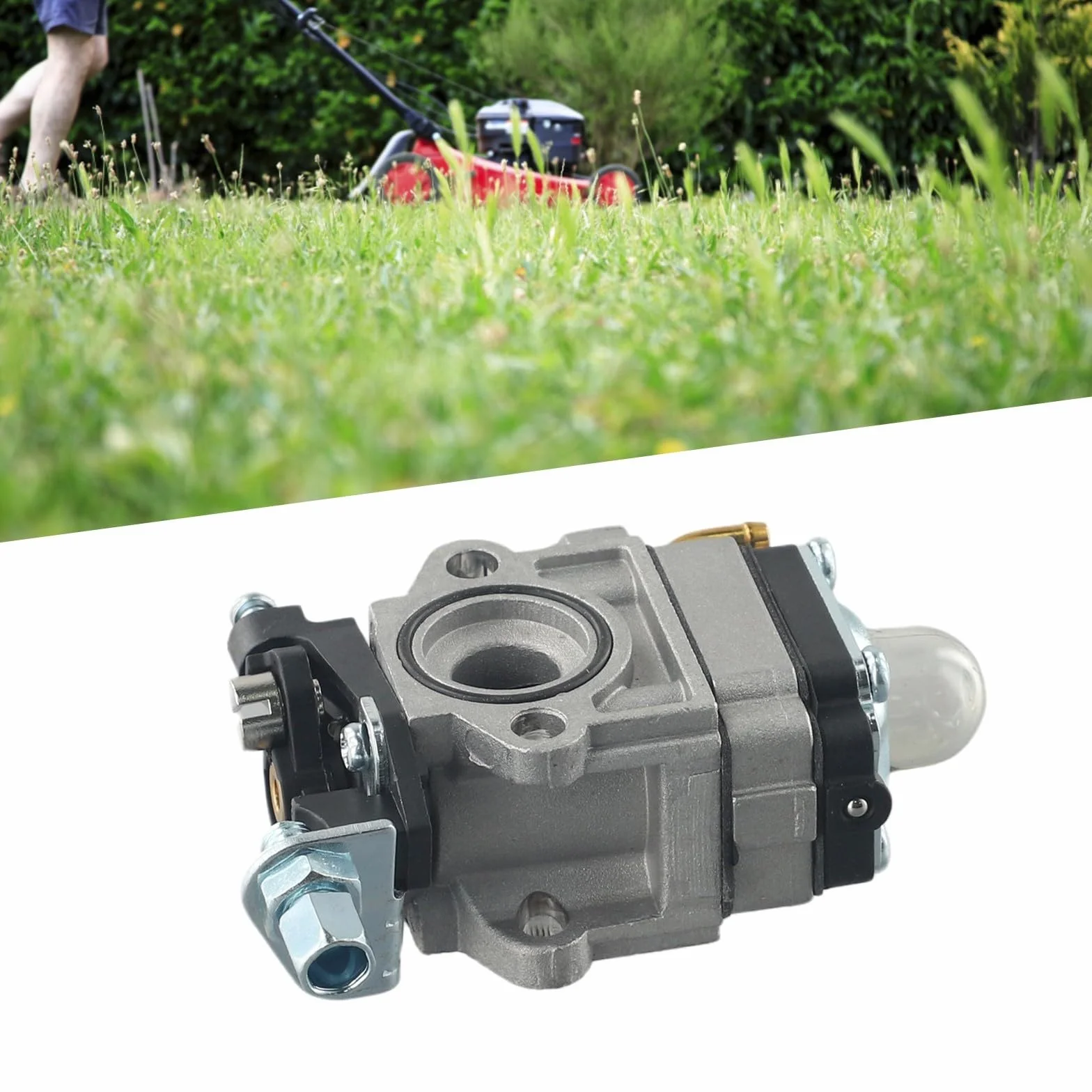 Carburateur 22cc 33cc 34cc 36cc 11mm Pièce de rechange pour tronçonneuse débroussailleuse taille-haie