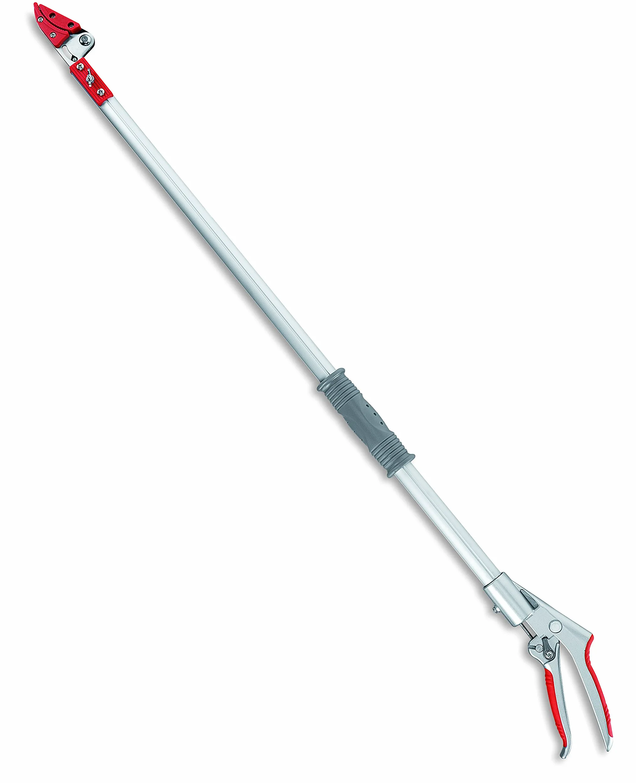 AUSONIA ÉCHENILLOIR POUR LA CUEILLETTE DES FRUITS DE 150 CM AVEC LAME EN TÉFLON ET ACIER, PERCHE ET MANCHES EN ALUMINIUM ET POIGNÉES EN PLASTIQUE