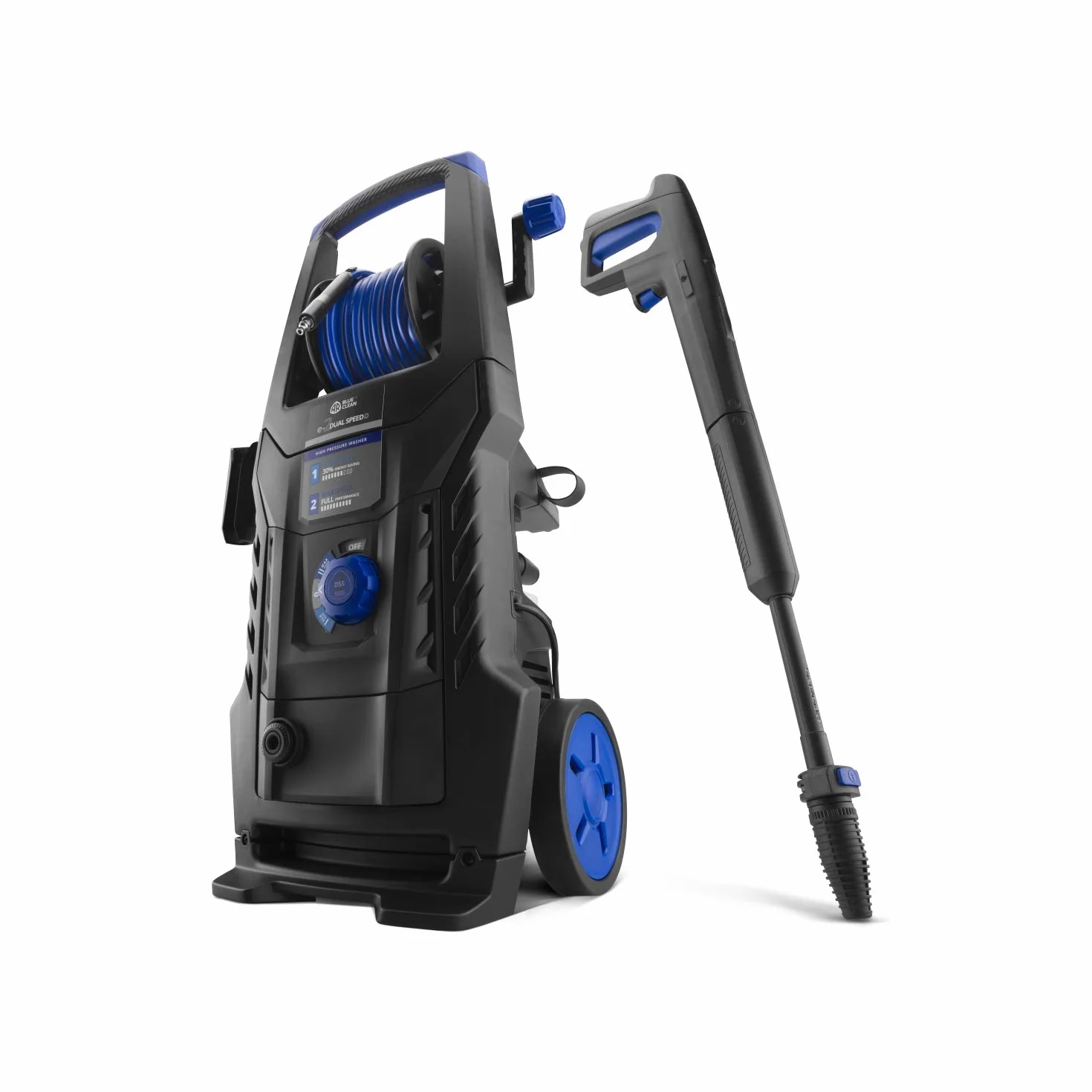 AR Blue Clean Nettoyeur Haute Pression e-2DUALSPEED D avec sonde de Débouchage pour Canalisations e Patio Cleaner (2200 W, 160 bar, 460 l/h)