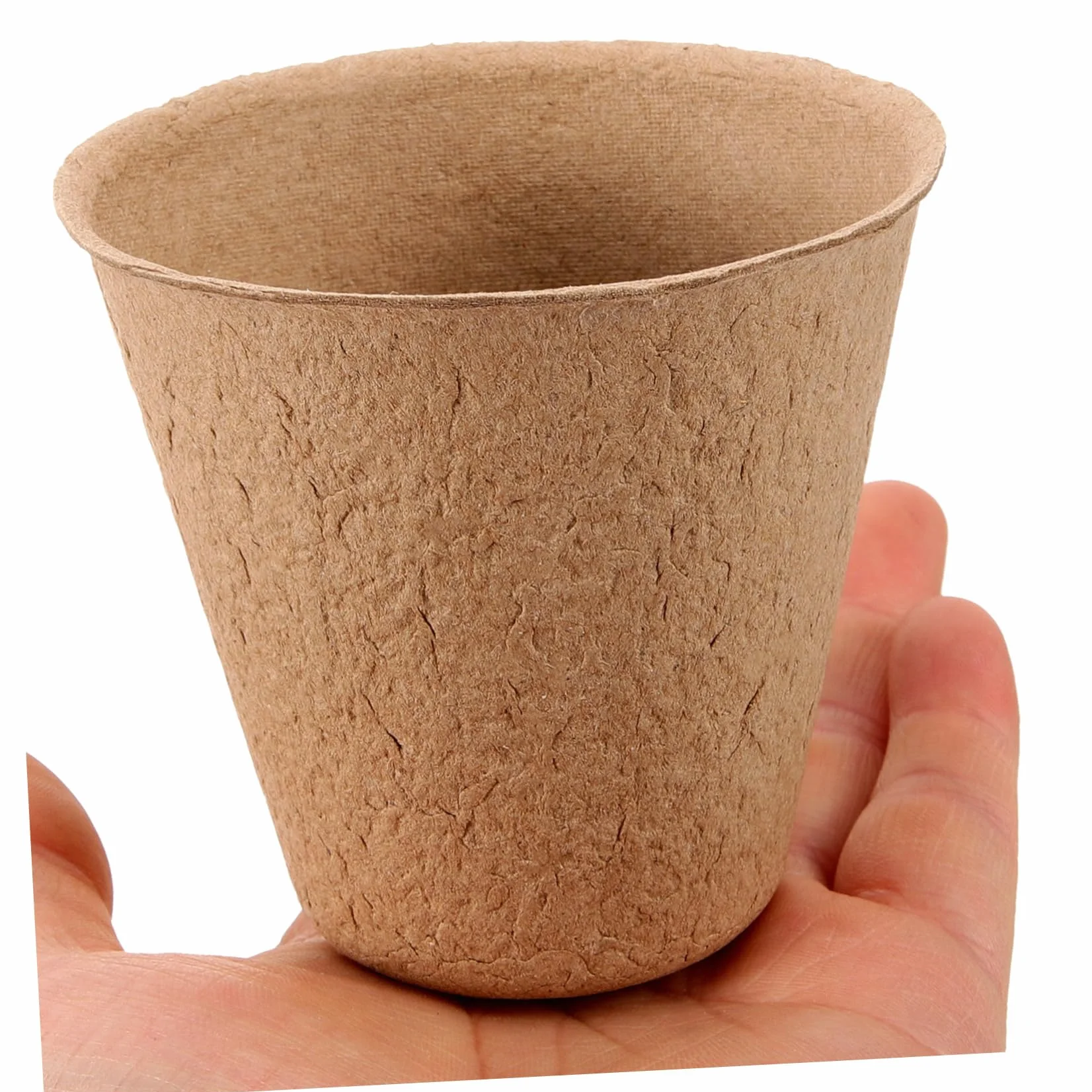 Sosoport Pot en pulpe pour semis 110 pcs repiquage Plantes Potager