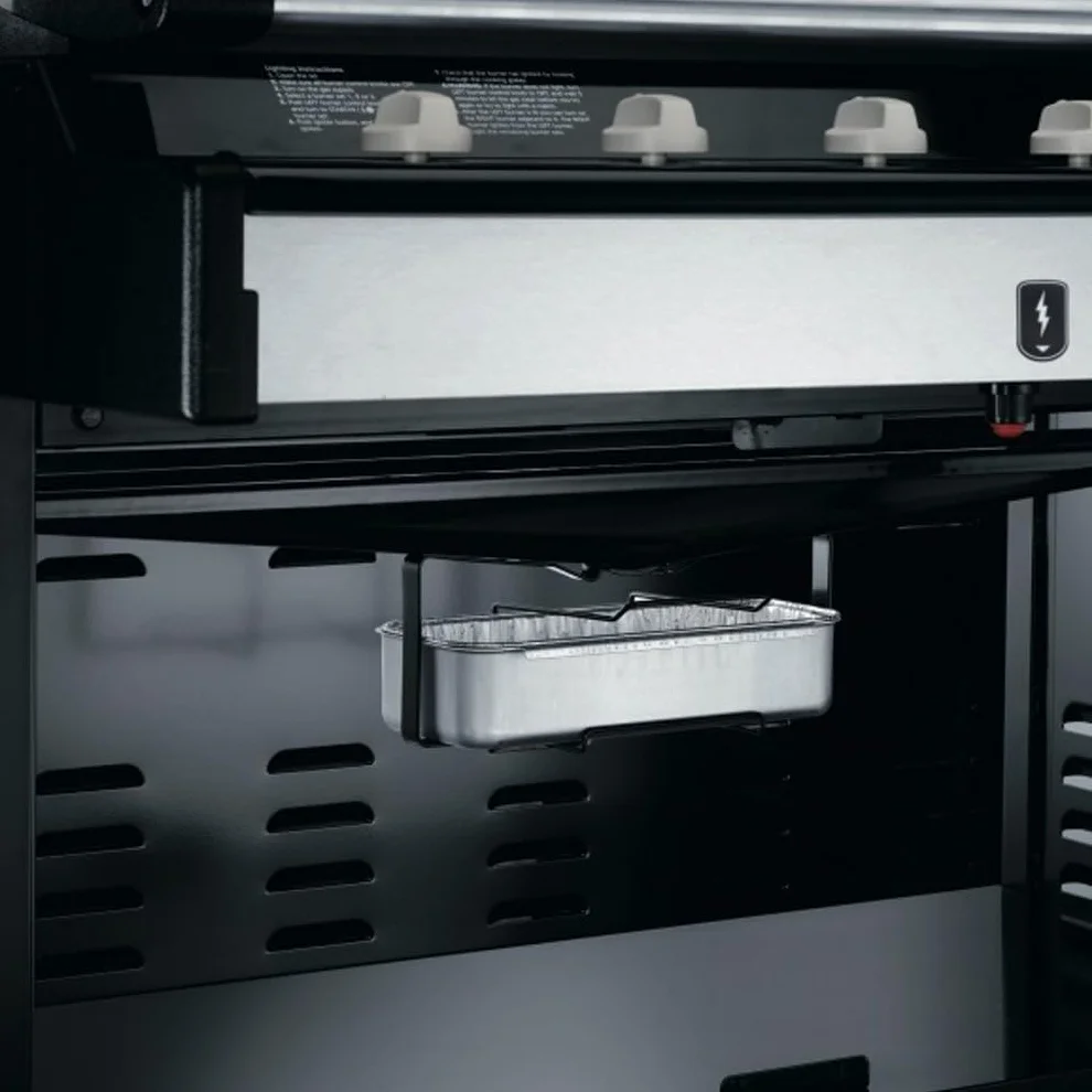 onlyfire Bac de récupération en Aluminium pour Gril à gaz Weber